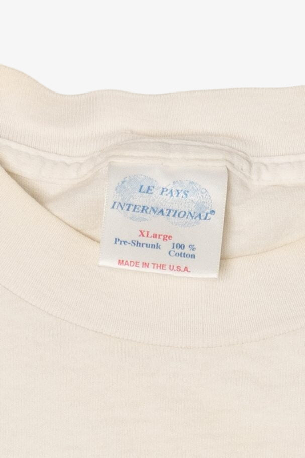 Vintage France La Marseillaise Le Pays International T-Shirt (1990s)