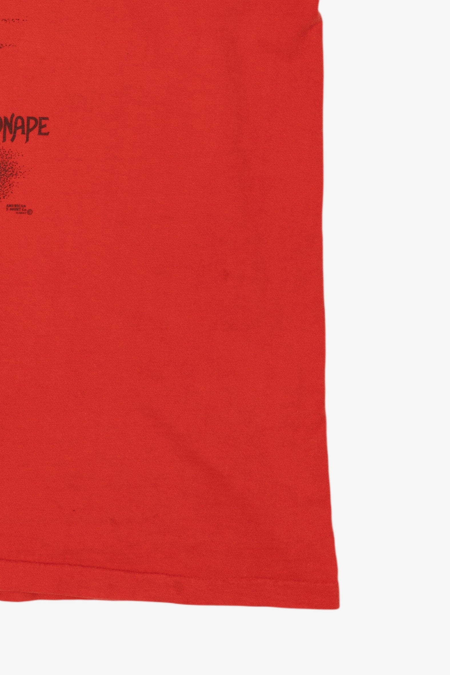 Vintage Red Ponape Single Stitch T-Shirt (1980s)