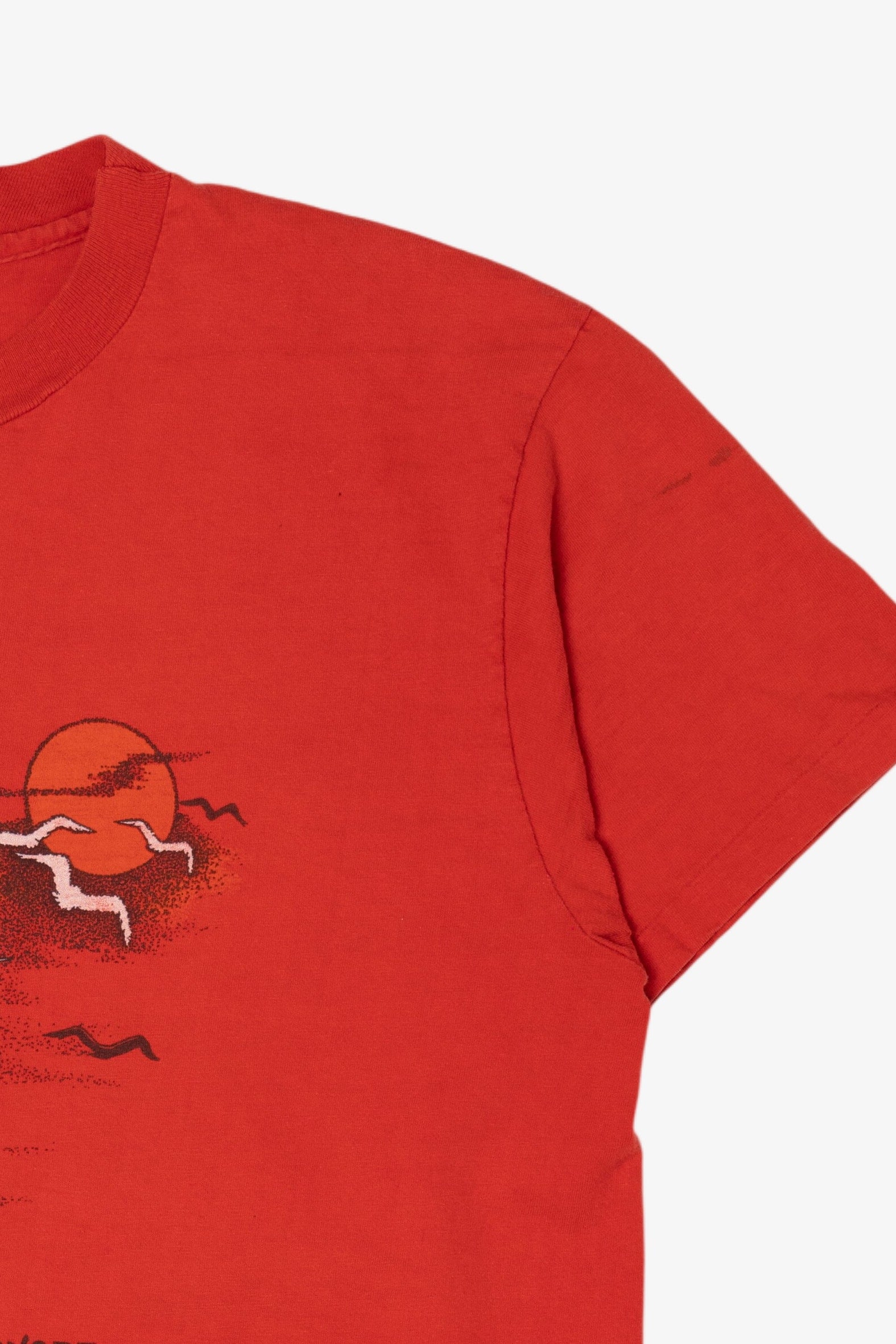 Vintage Red Ponape Single Stitch T-Shirt (1980s)