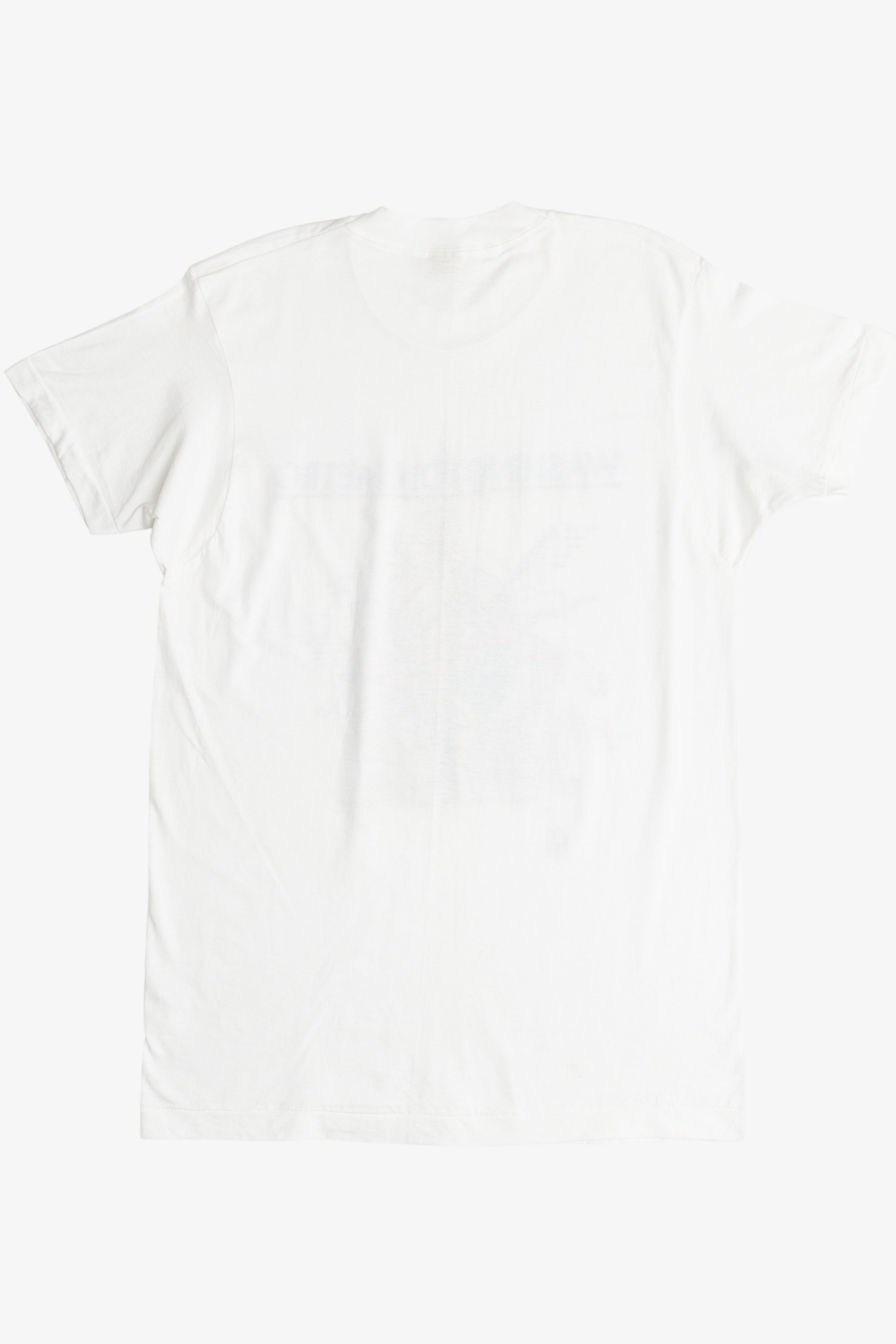 Vintage "Washington Metro" Subway Map Souvenir Sleep T-Shirt (1990s)