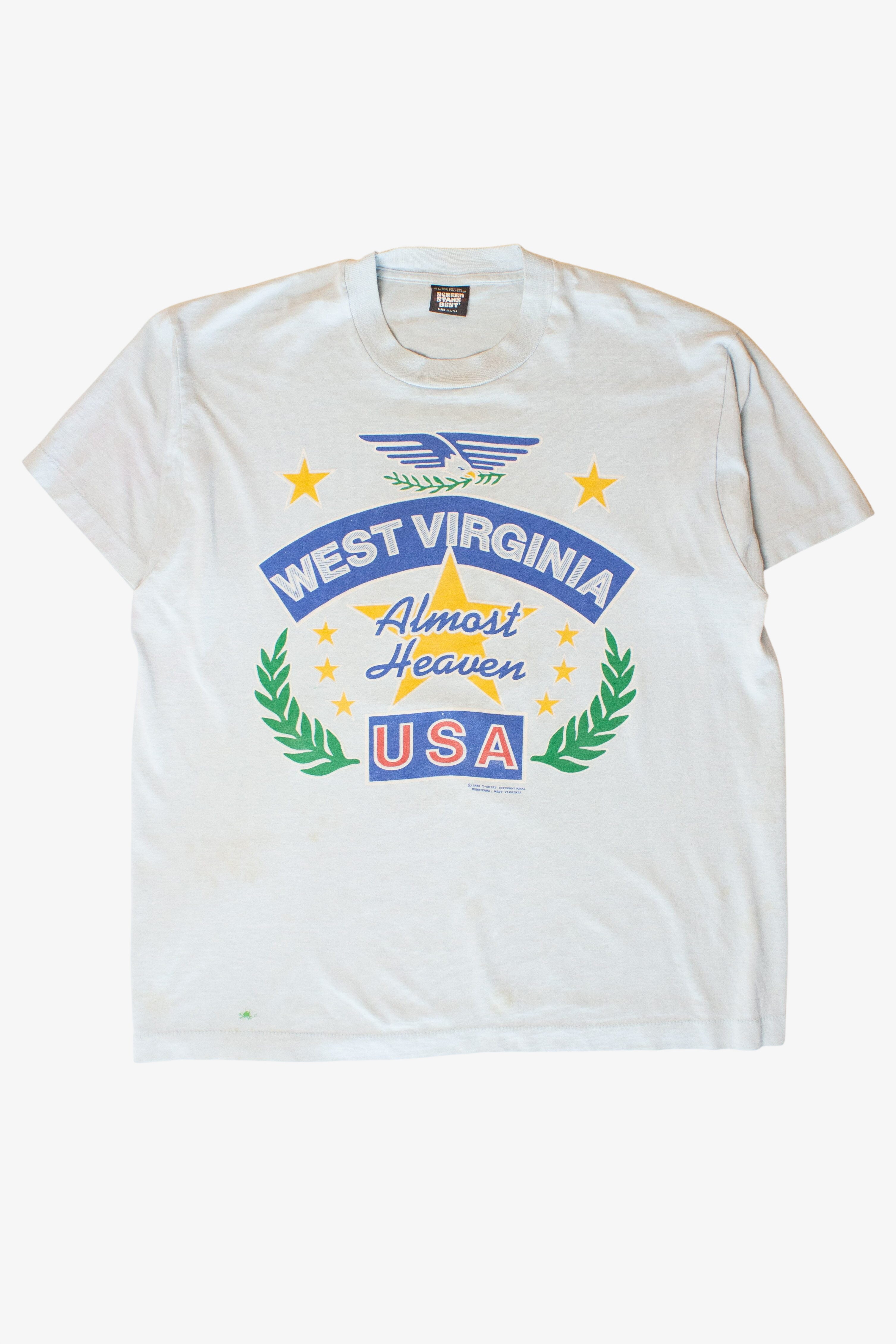 Vintage West Virginia Almost Heaven T-Shirt (1980s)