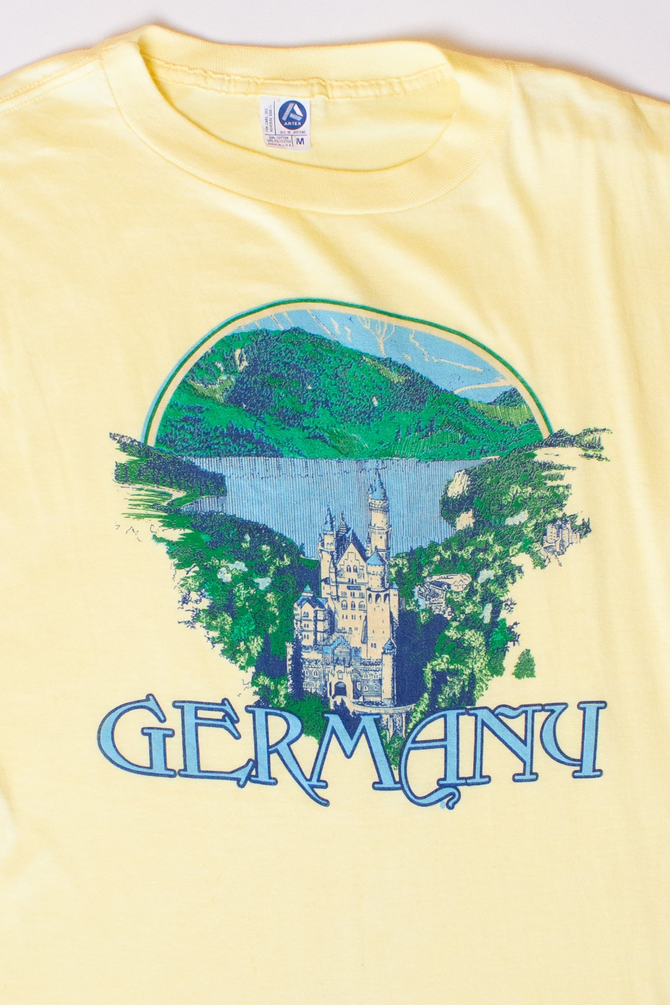 Vintage Germany Neuschwanstein Castle T-Shirt (1980s)