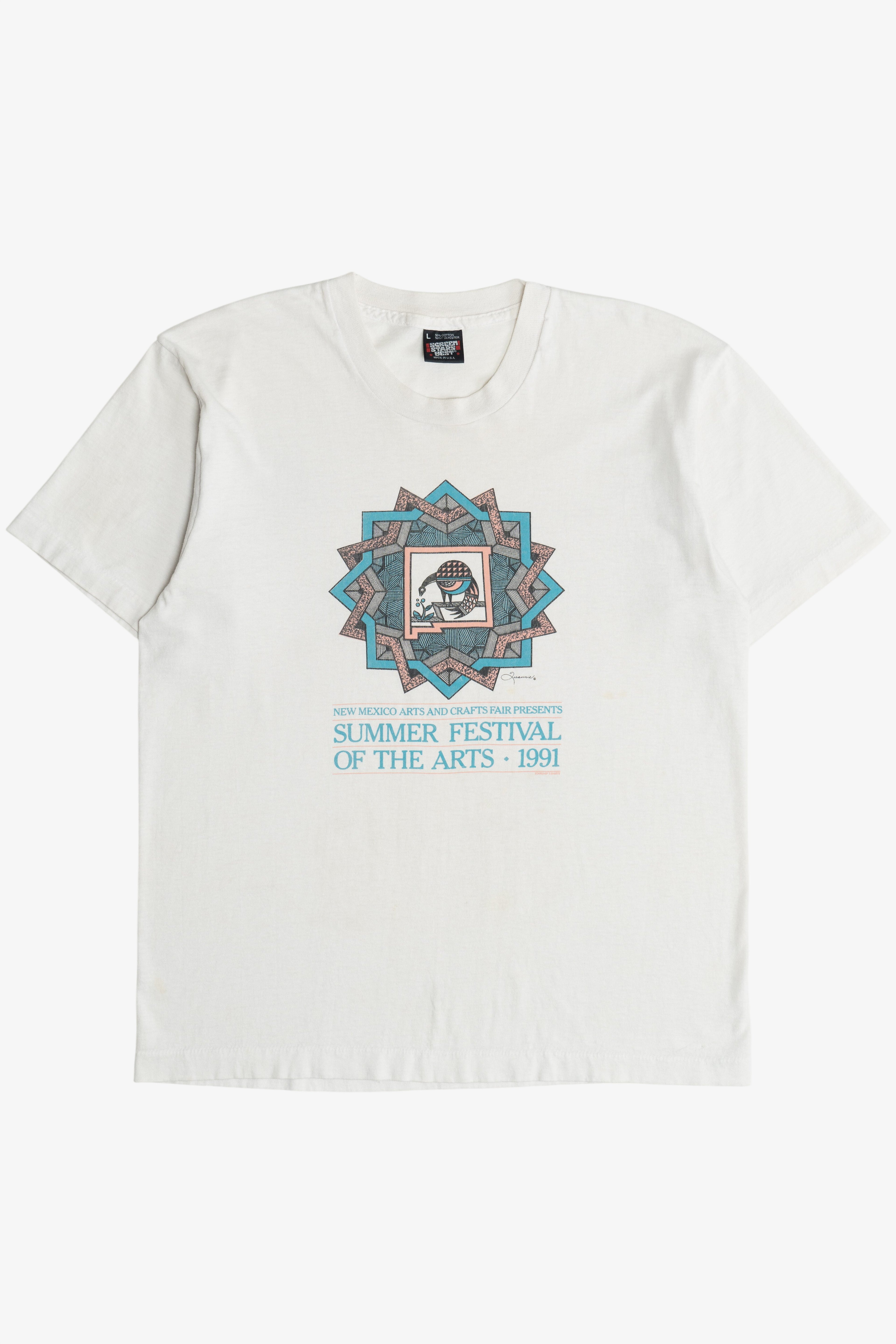 Vintage New Mexico "Summer Festival Of The Arts 1991" T-Shirt (1990s)