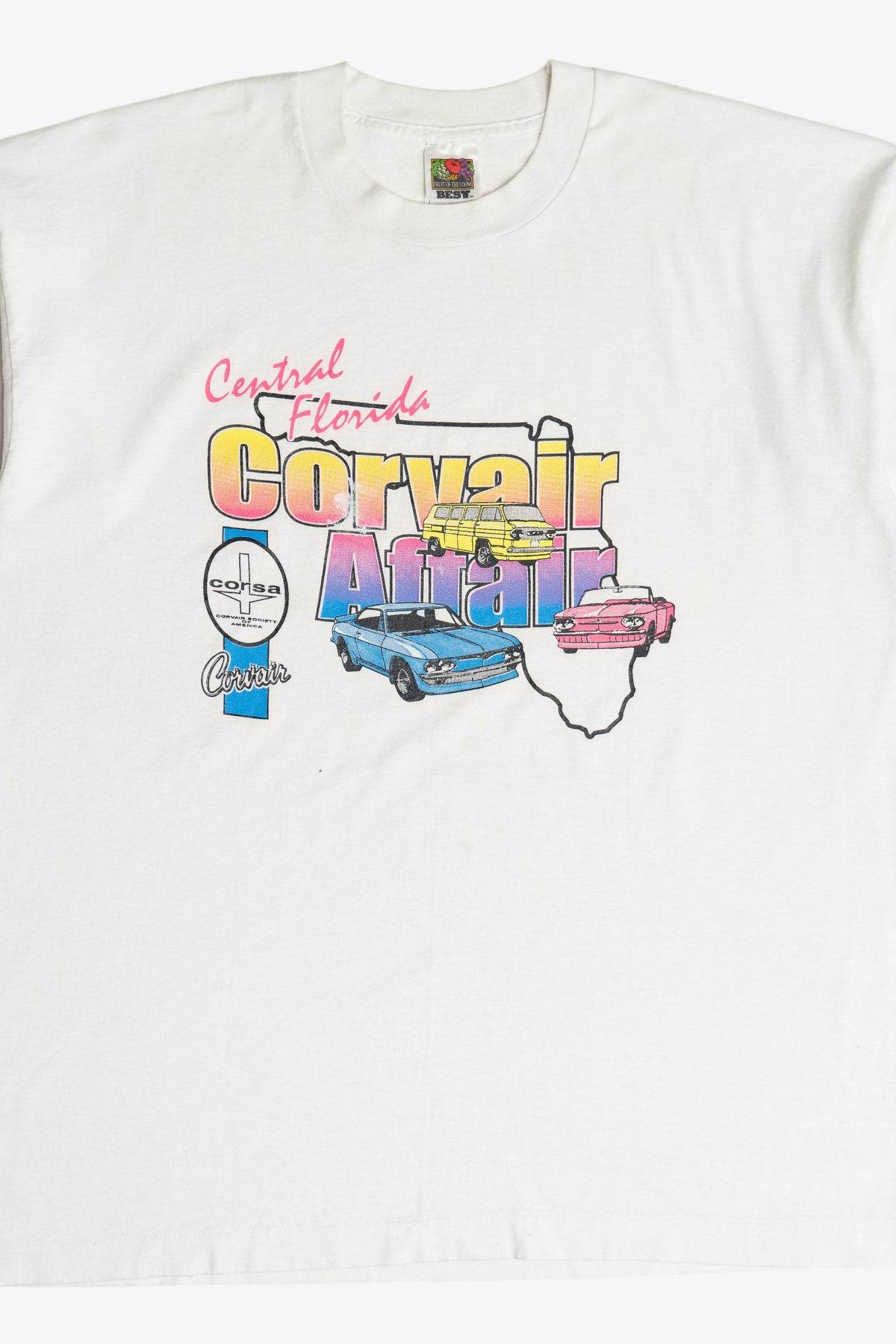 Vintage "Covair Affair" Central Florida Souvenir T-Shirt (1990s)