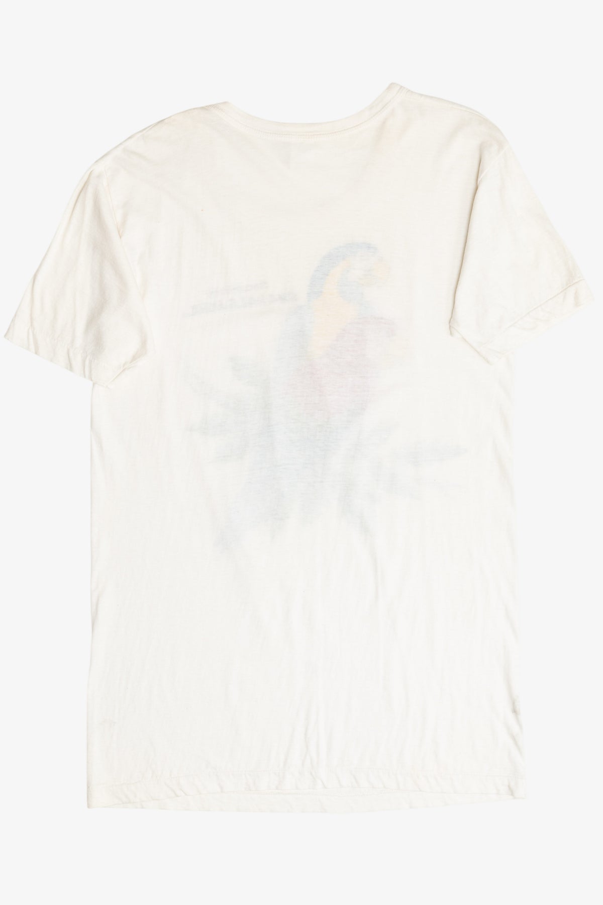 Vintage "Recuardo de Guadalajara" Macaw Parrots Souvenir T-Shirt (1980s)