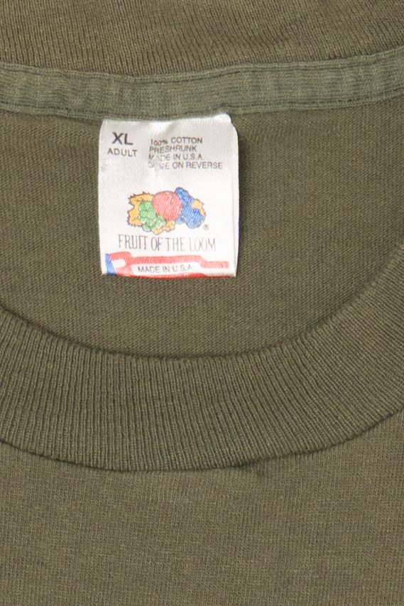 Vintage Olive Great American Colorado T-Shirt (1990s)