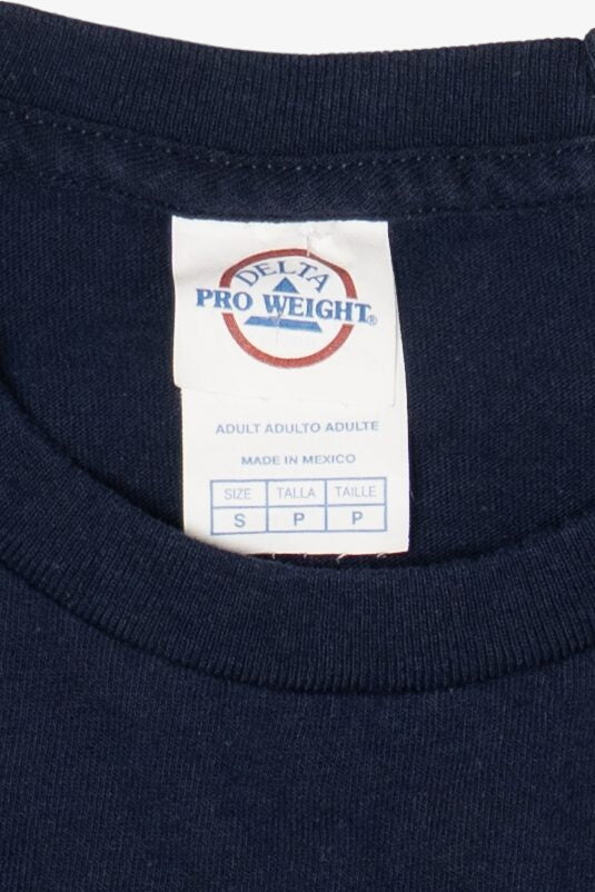 Vintage Navy Blue Villa Roma New York T-Shirt (2000s)