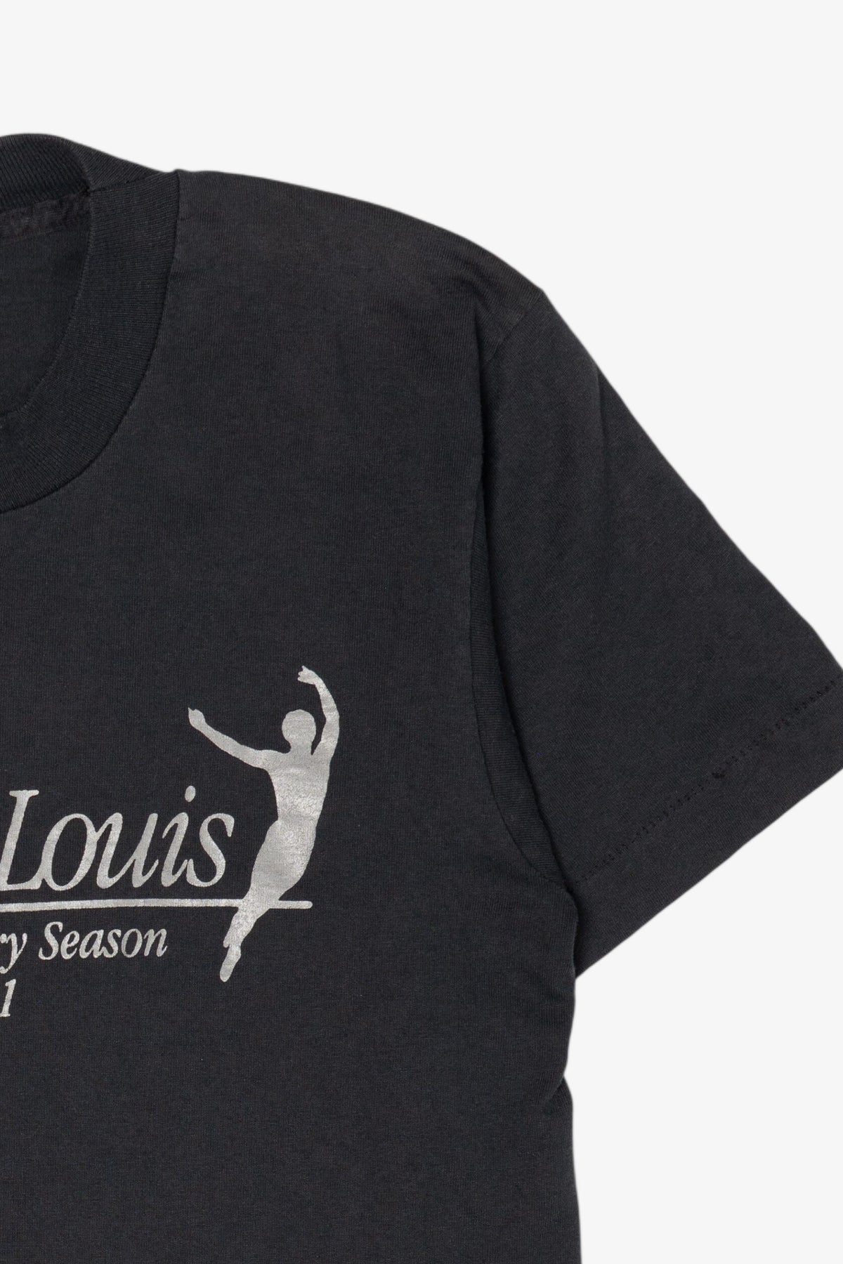 Vintage Black Dance St. Louis Silver Anniversary T-Shirt (1990s)