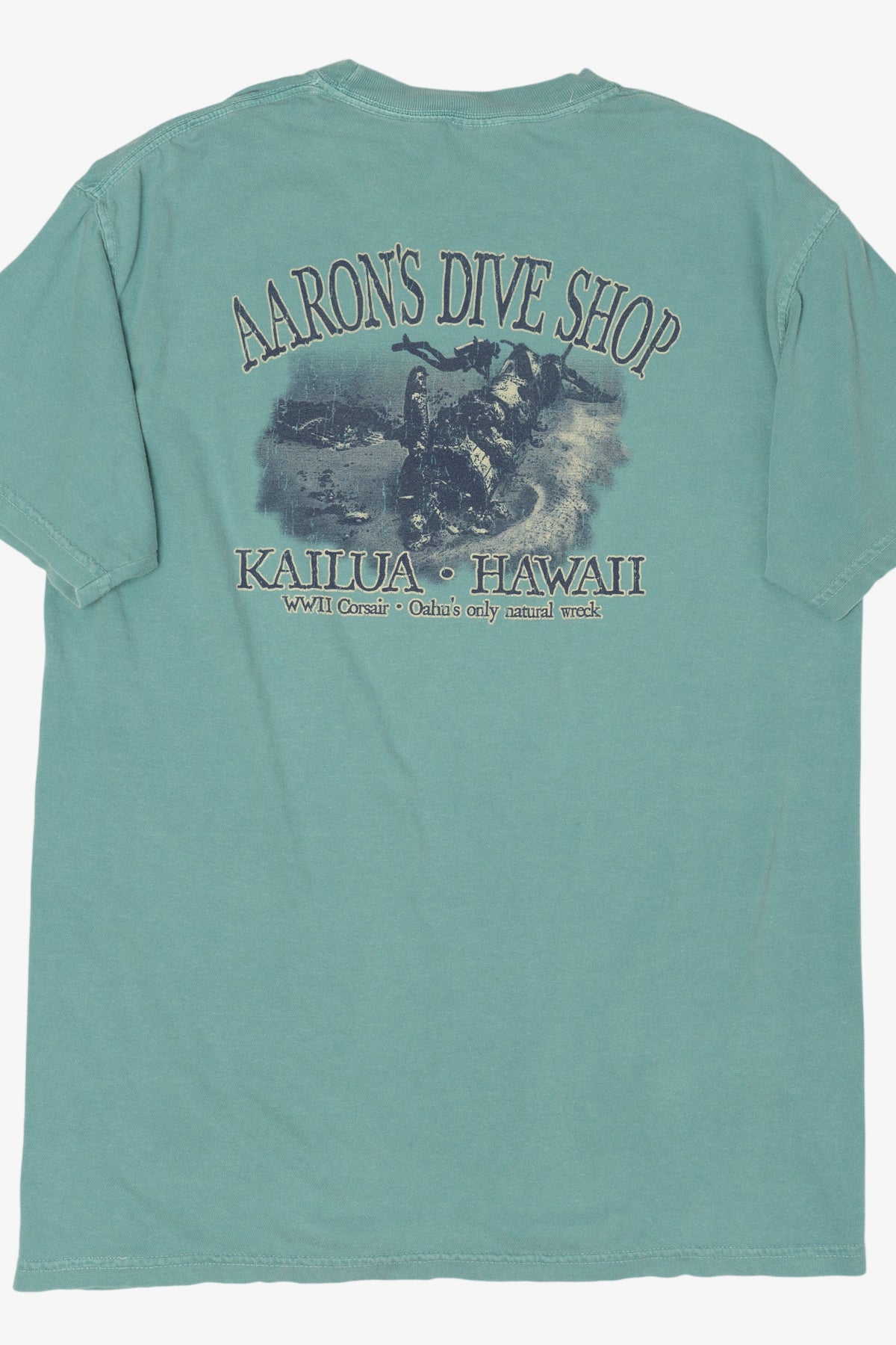 Aaron's Dive Shop Kailua Hawaii T-Shirt (2010s)