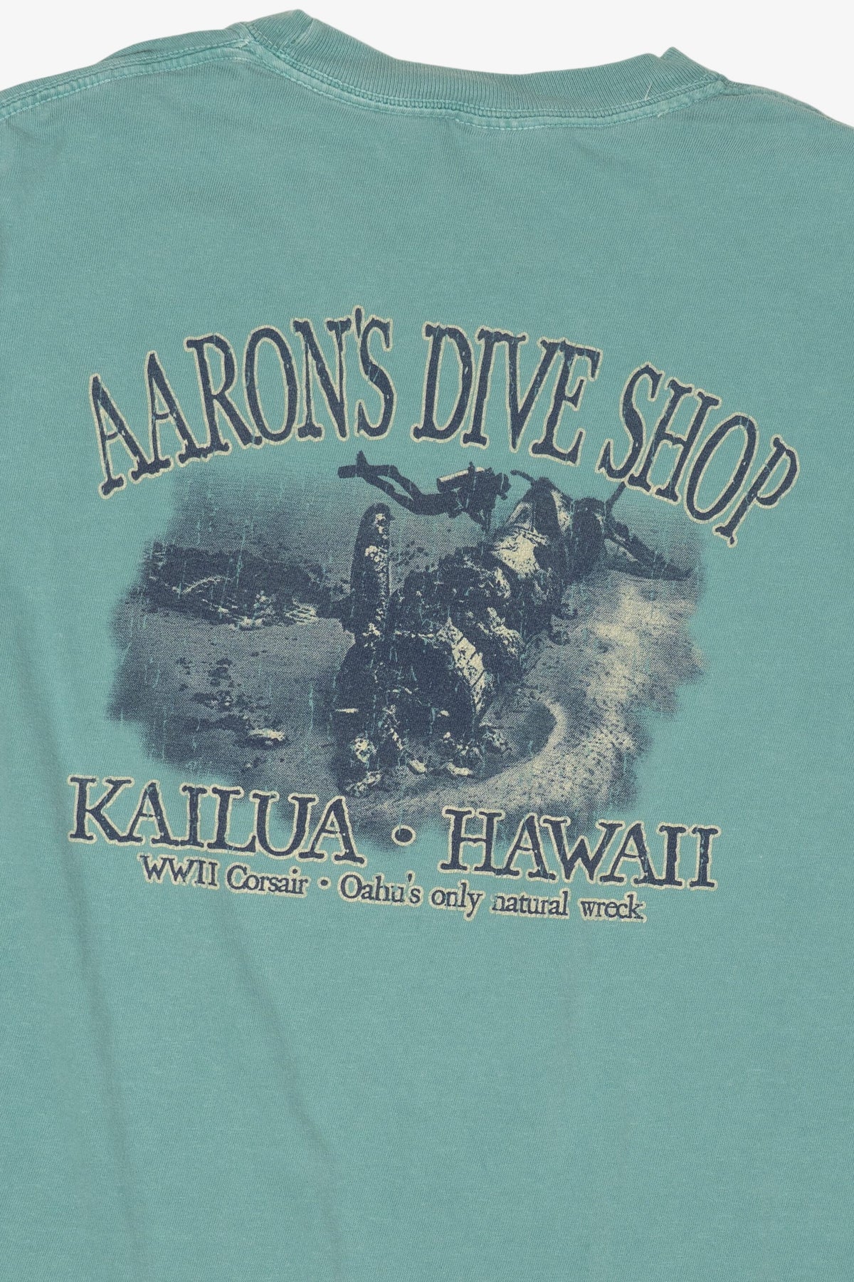Aaron's Dive Shop Kailua Hawaii T-Shirt (2010s)