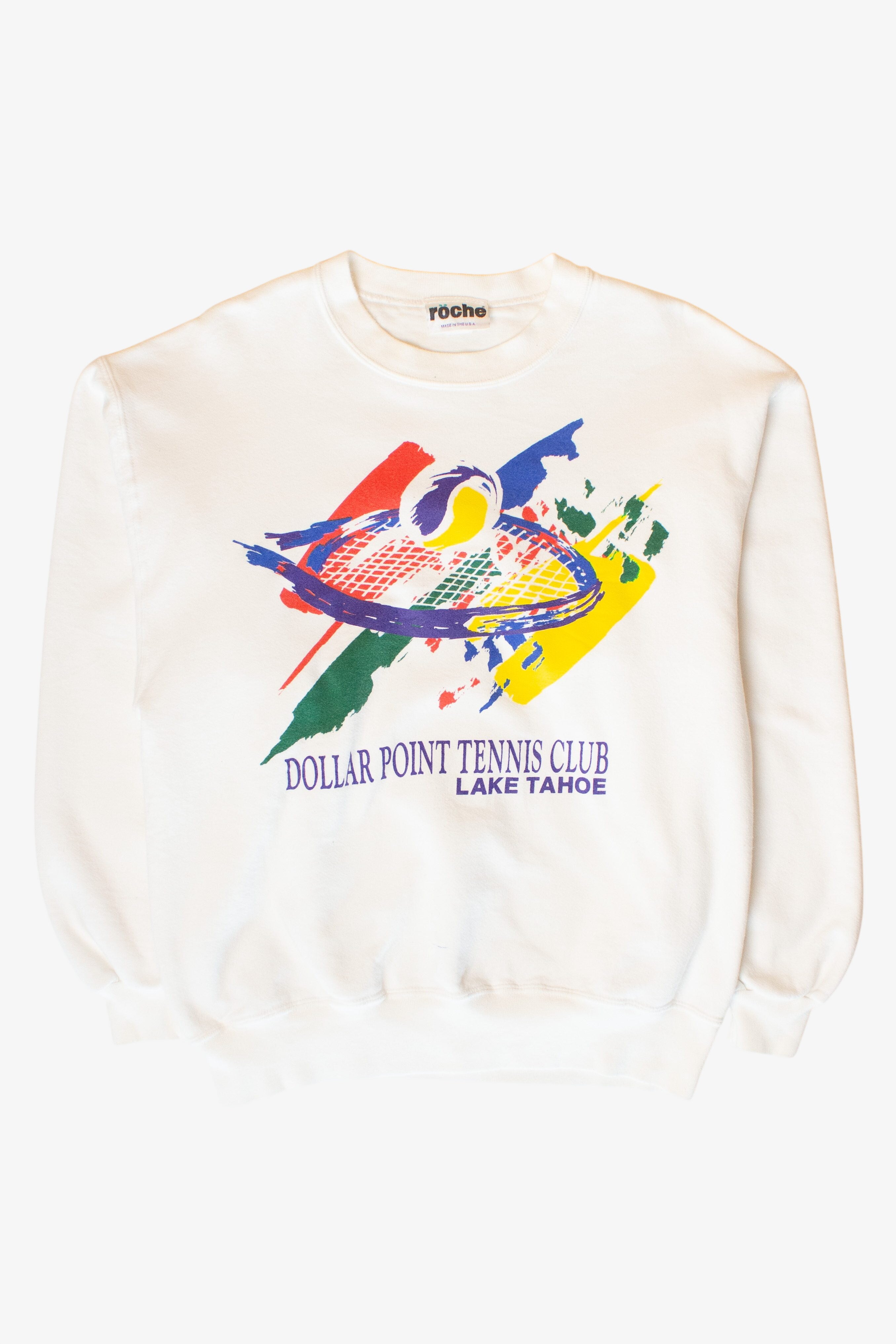 Vintage Dollar Point Tennis Club Sweatshirt (1990s)