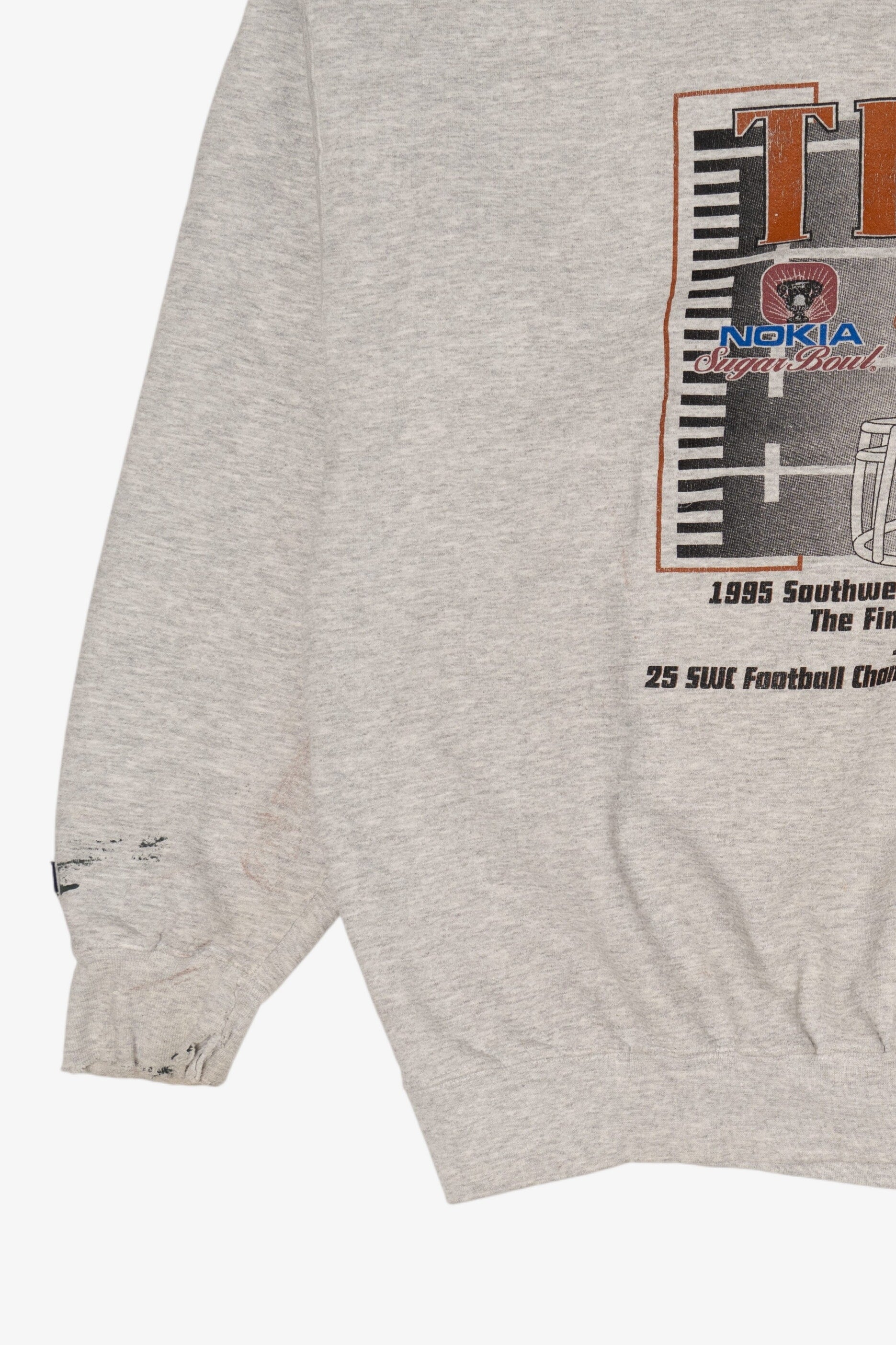 Vintage Distressed Texas Longhorns Conference ChampionsSweatshirt (1990s)