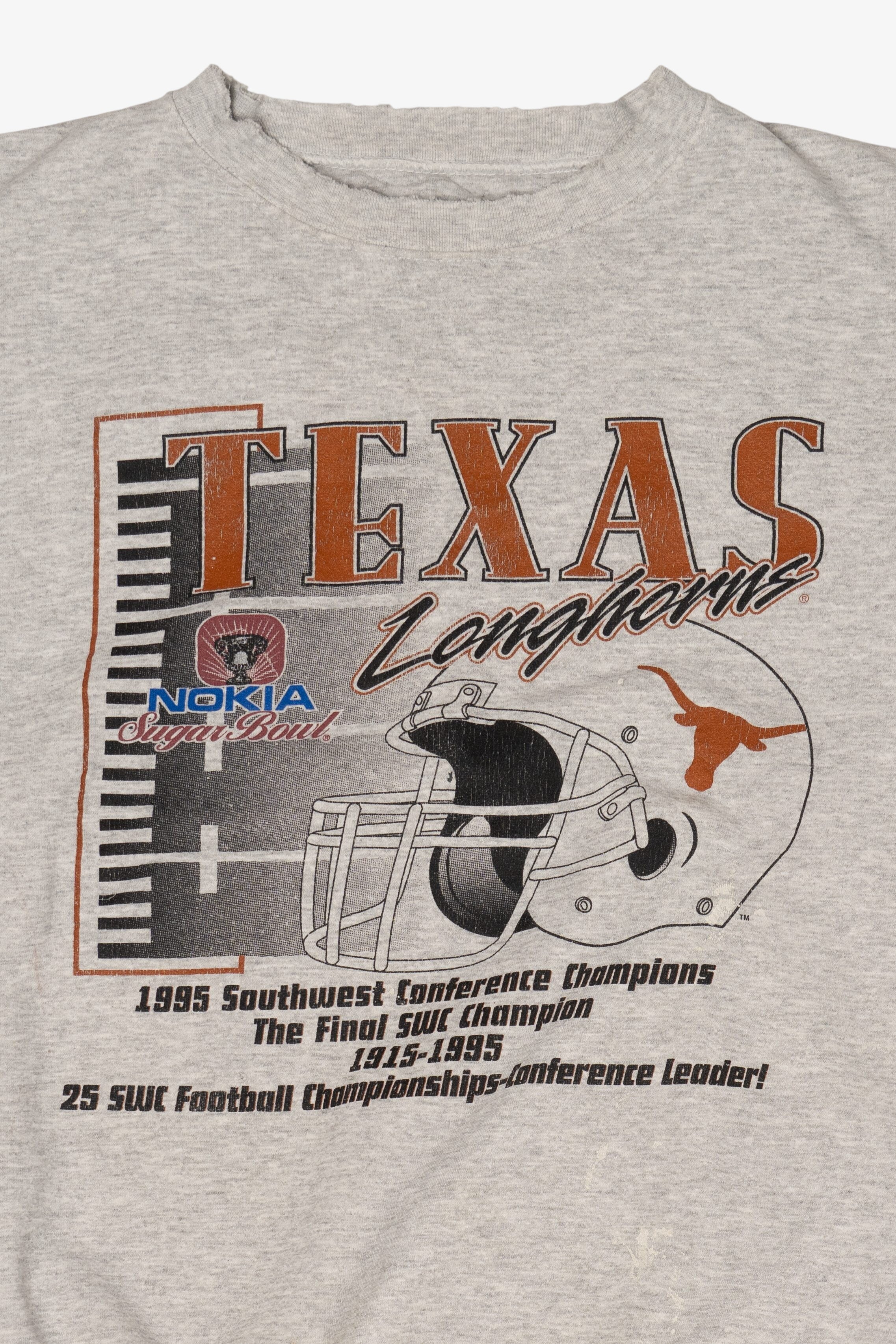Vintage Distressed Texas Longhorns Conference ChampionsSweatshirt (1990s)