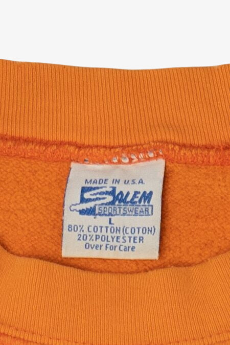 Vintage Distressed Orange Tennessee Volunteers Football Club Sweatshirt (1980s)
