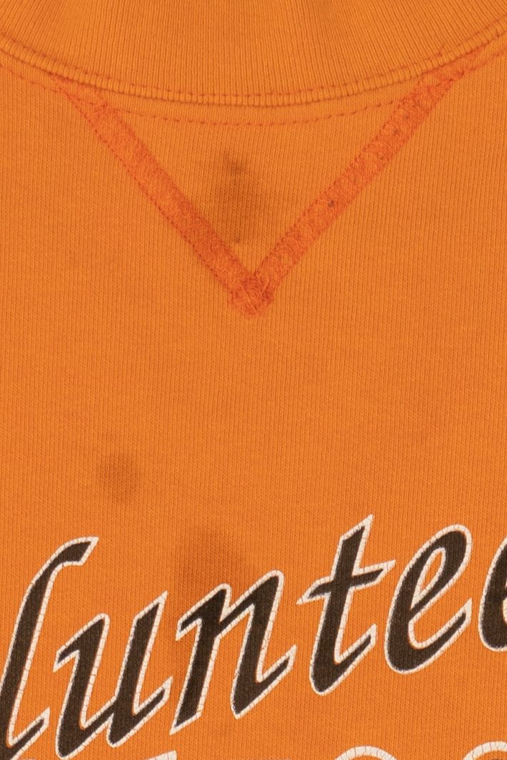 Vintage Distressed Orange Tennessee Volunteers Football Club Sweatshirt (1980s)