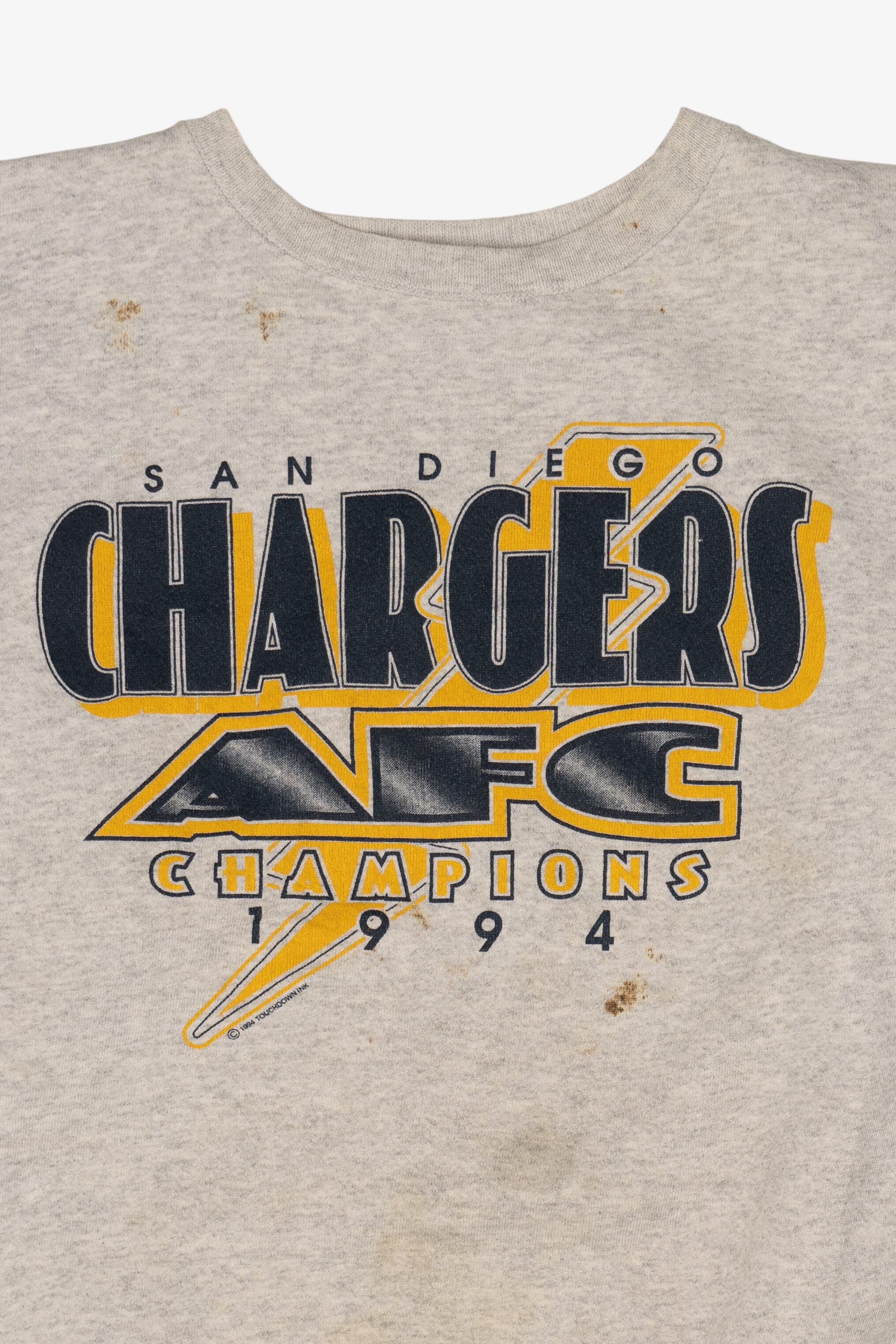 Vintage San Diego Chargers AFC Champions Sweatshirt (1990s)