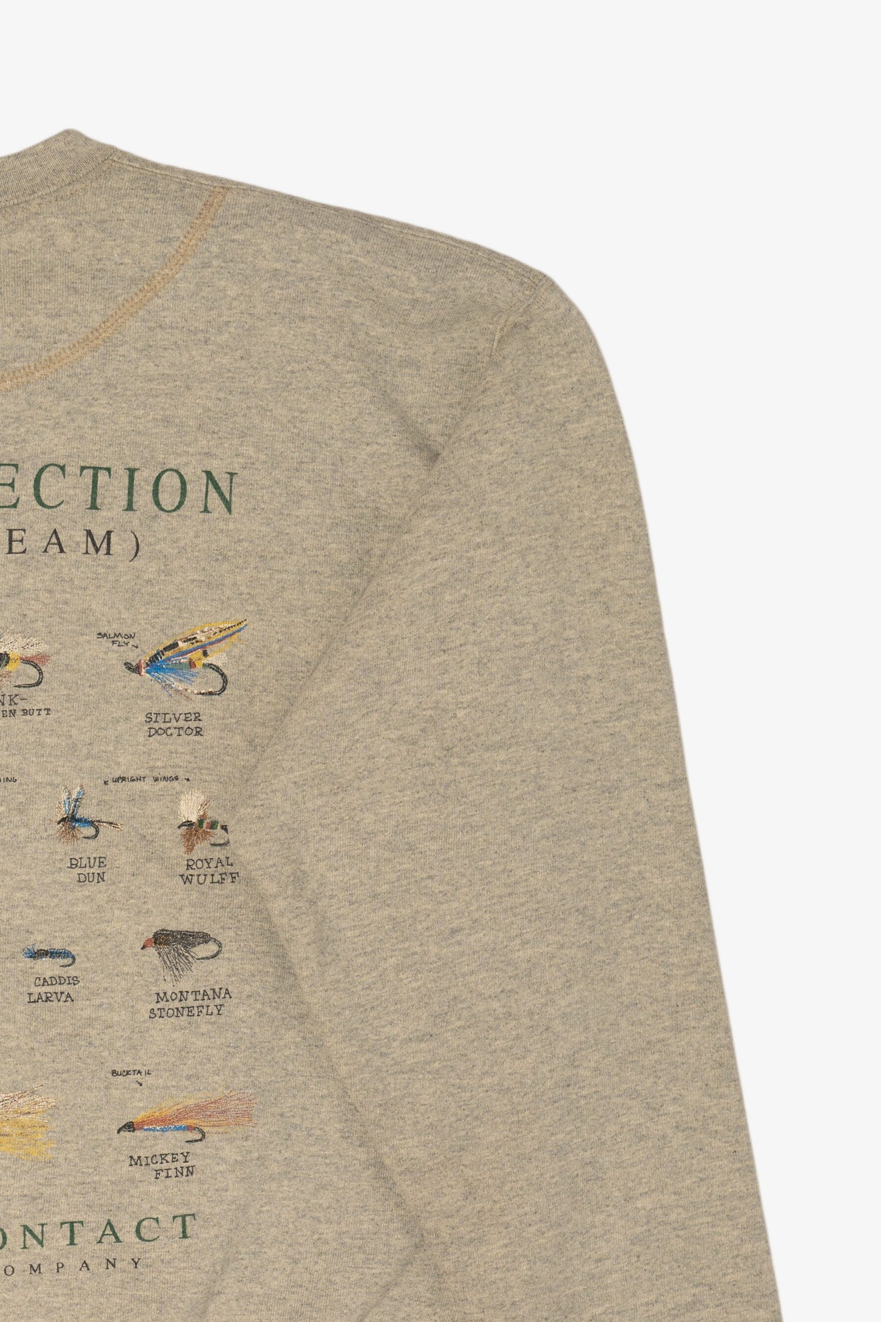 Vintage "The Fly Collection" Fishing Sweatshirt (1990s)
