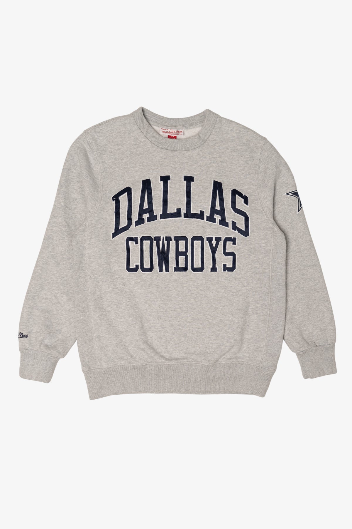Light Gray Dallas Cowboys Football Vintage Sweatshirt