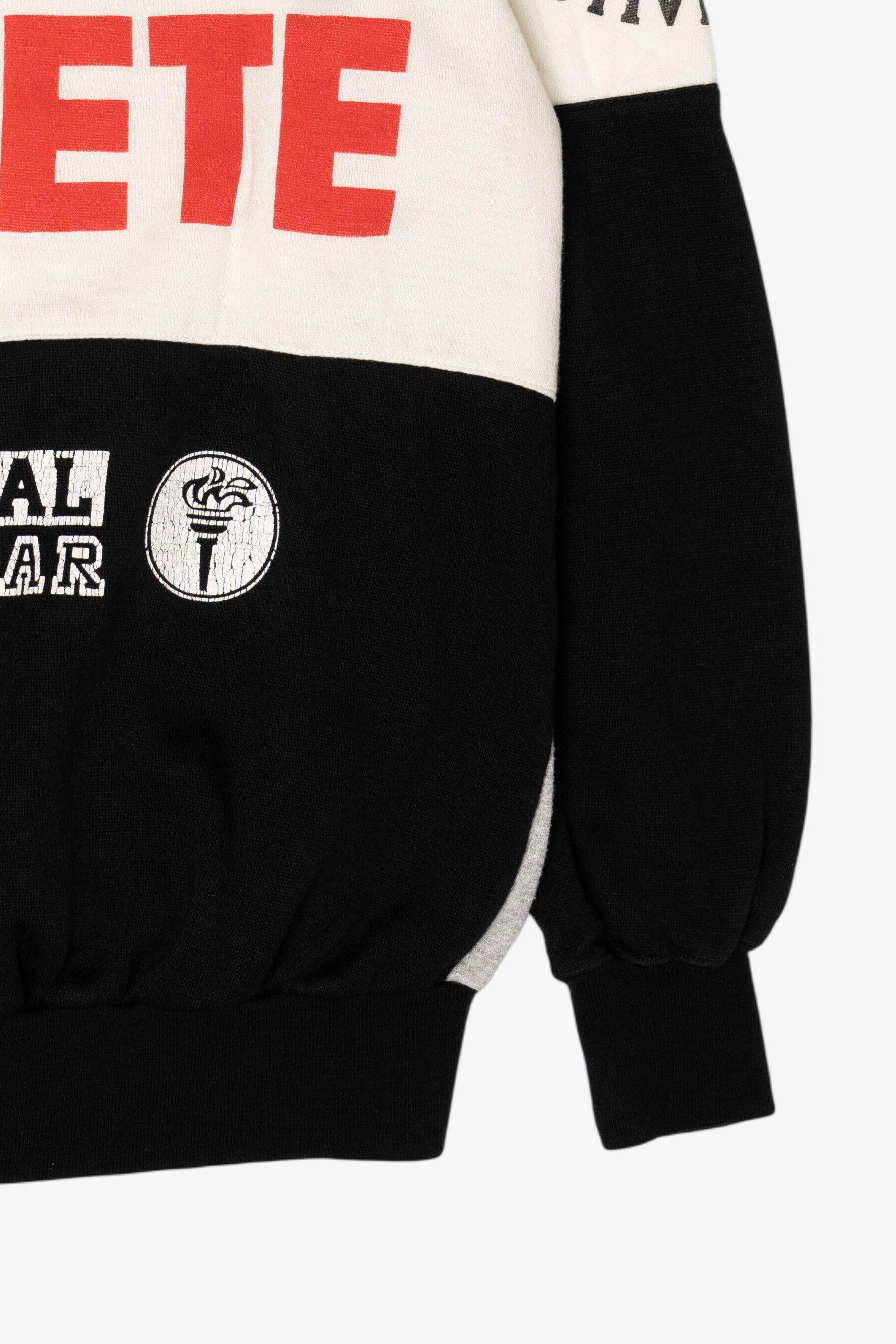 Vintage Athlete Professional Active Wear Quilted Sweatshirt (1990s)