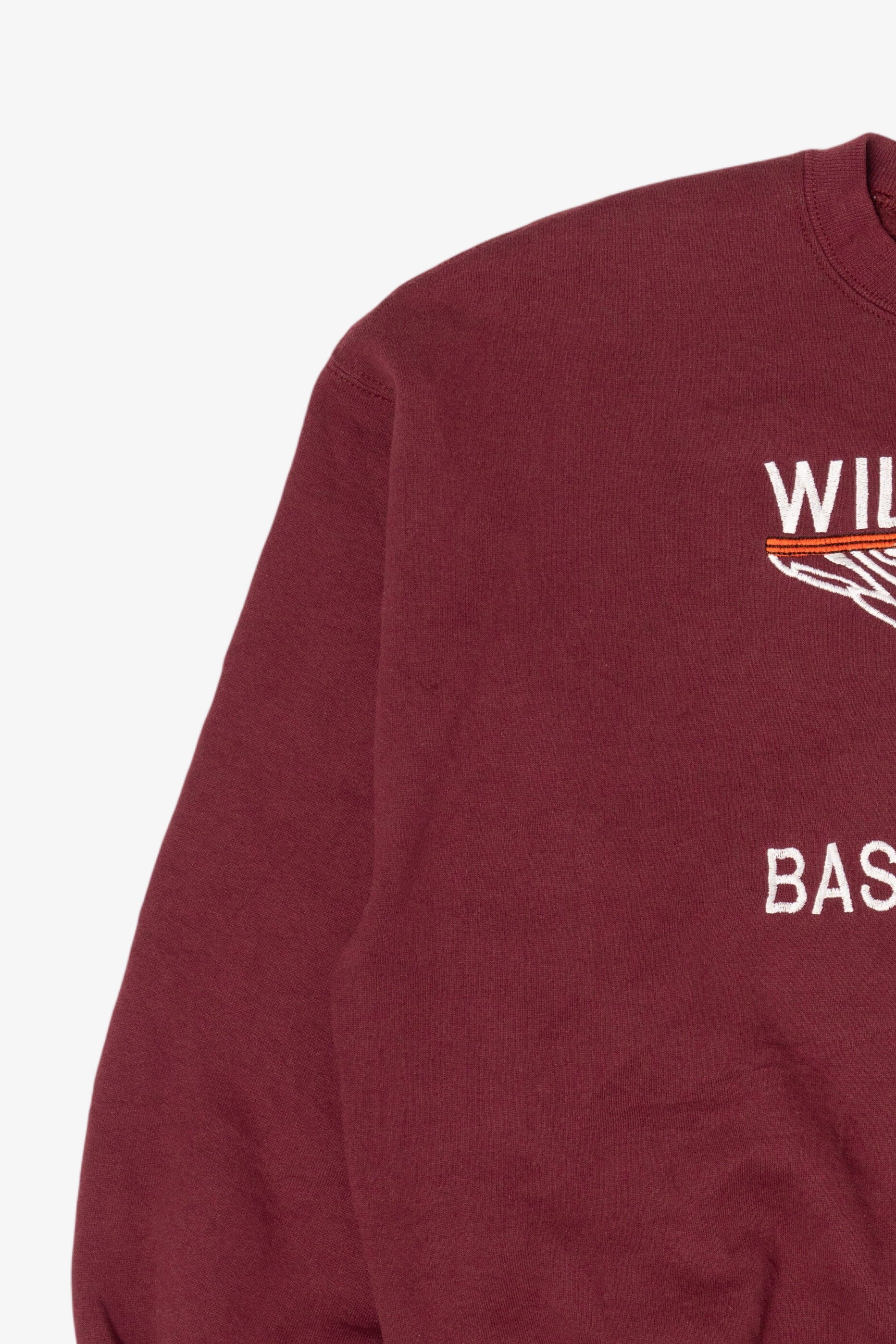 Vintage Burgundy Wildcat Basketball Sweatshirt (1990s)
