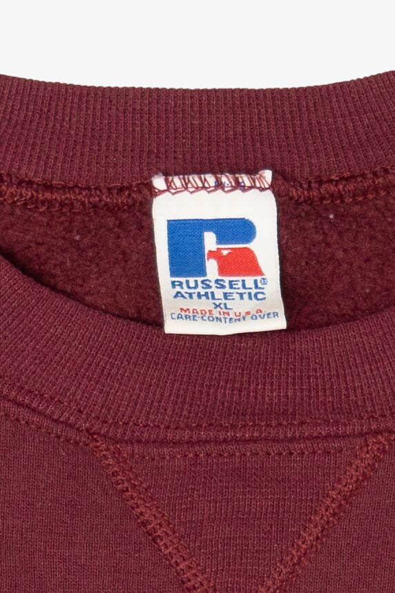 Vintage Burgundy Wildcat Basketball Sweatshirt (1990s)