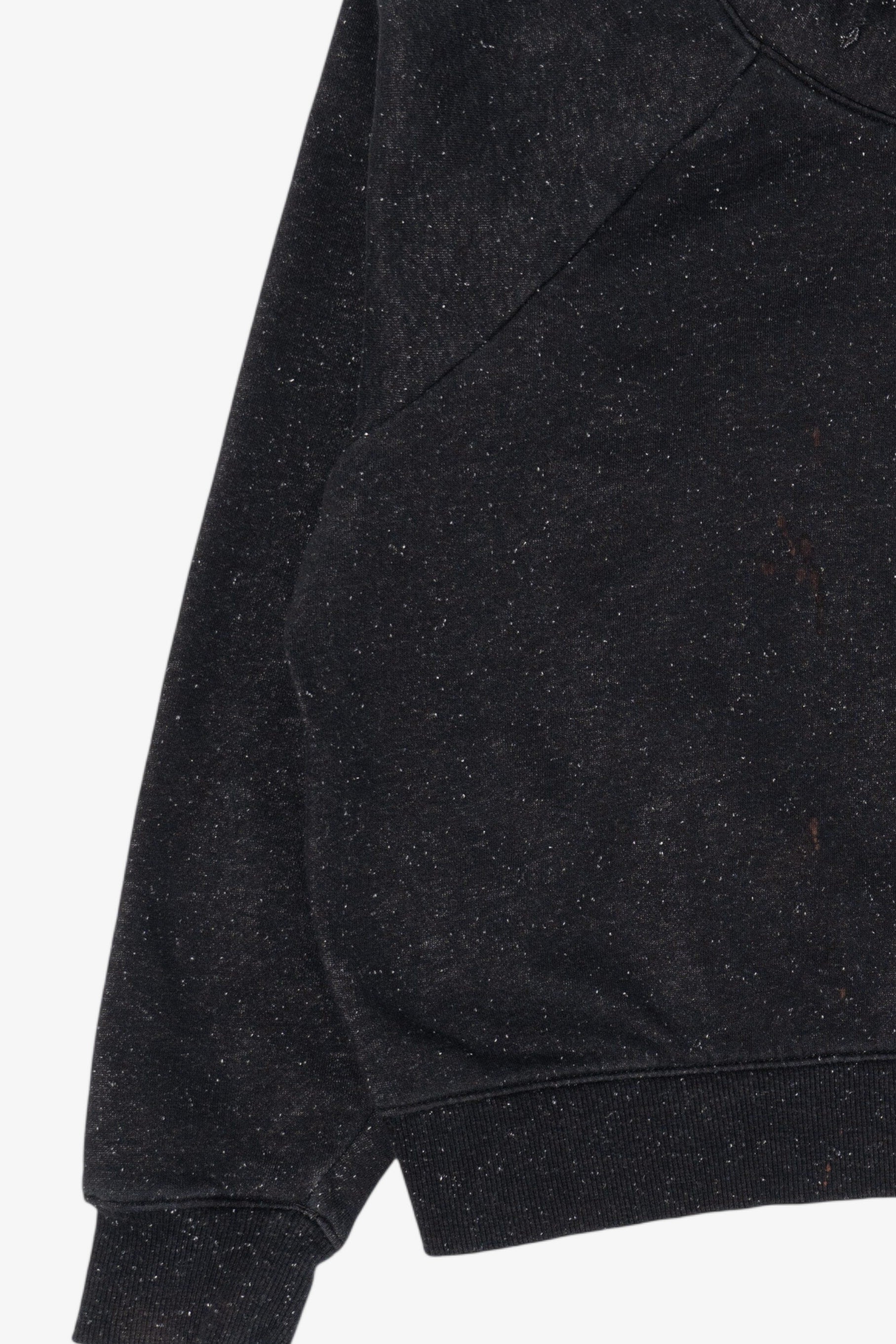Black Speckled Under Armour Wrap Neck Sweatshirt (2010s)