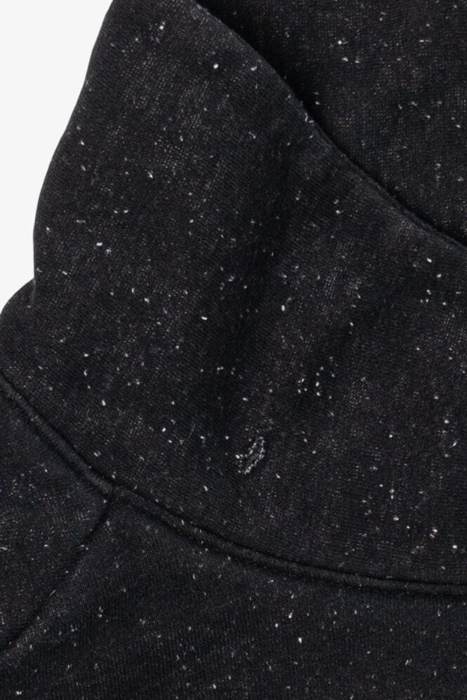 Black Speckled Under Armour Wrap Neck Sweatshirt (2010s)