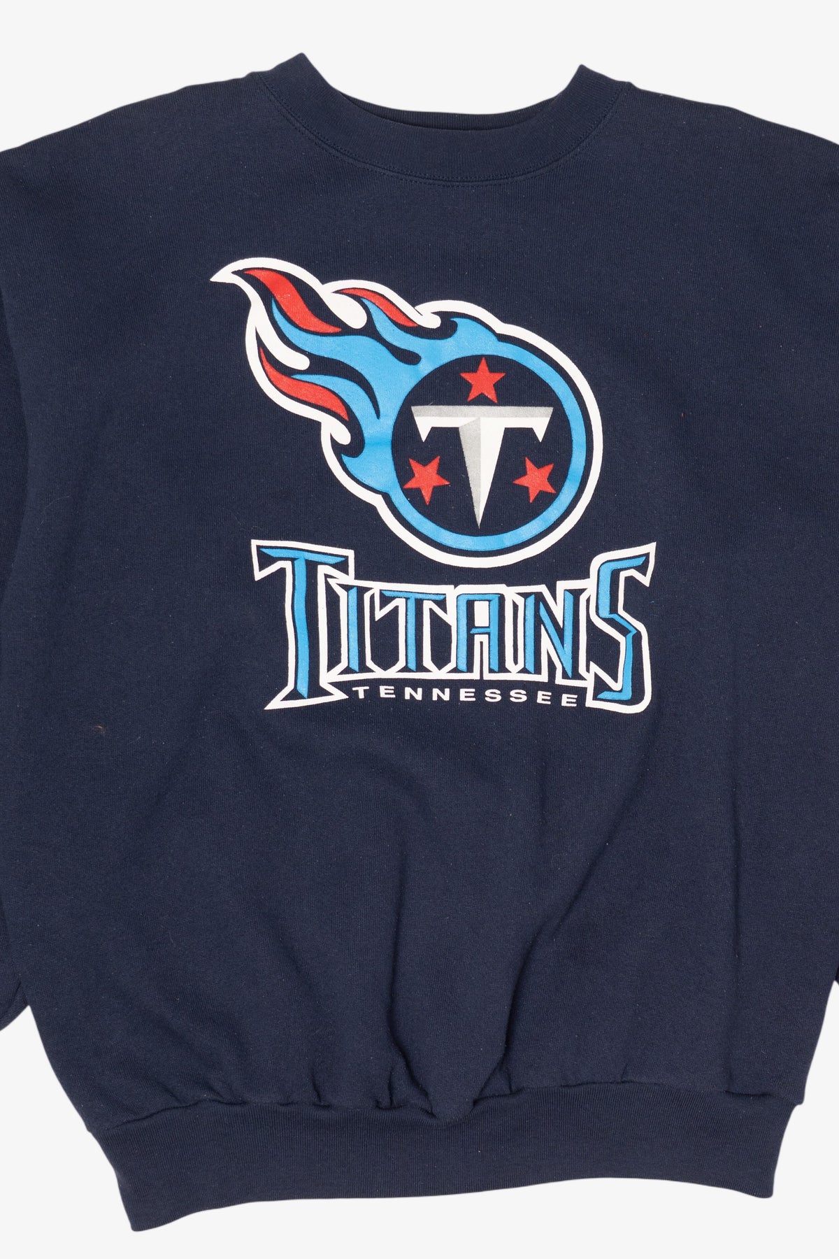 Vintage Navy Blue Tennessee Titans Sweatshirt (1990s)