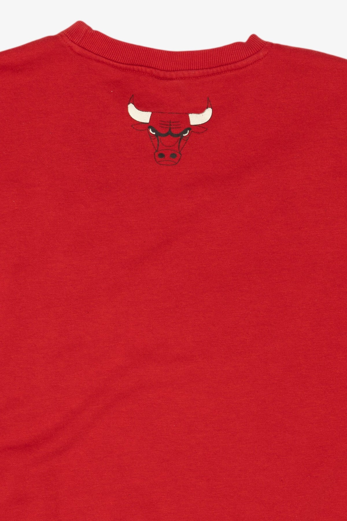 Red Chicago Bulls Spell Out Sweatshirt (2010s)