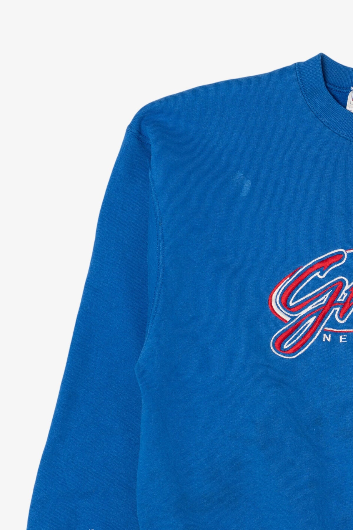 Vintage Distressed Blue NFL New York Giants Sweatshirt (1990s)