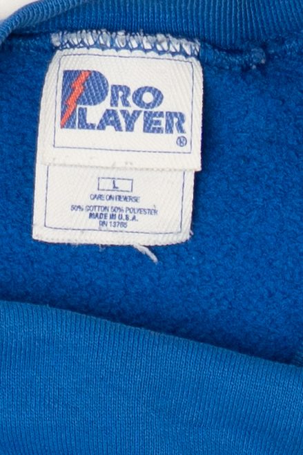 Vintage Distressed Blue NFL New York Giants Sweatshirt (1990s)