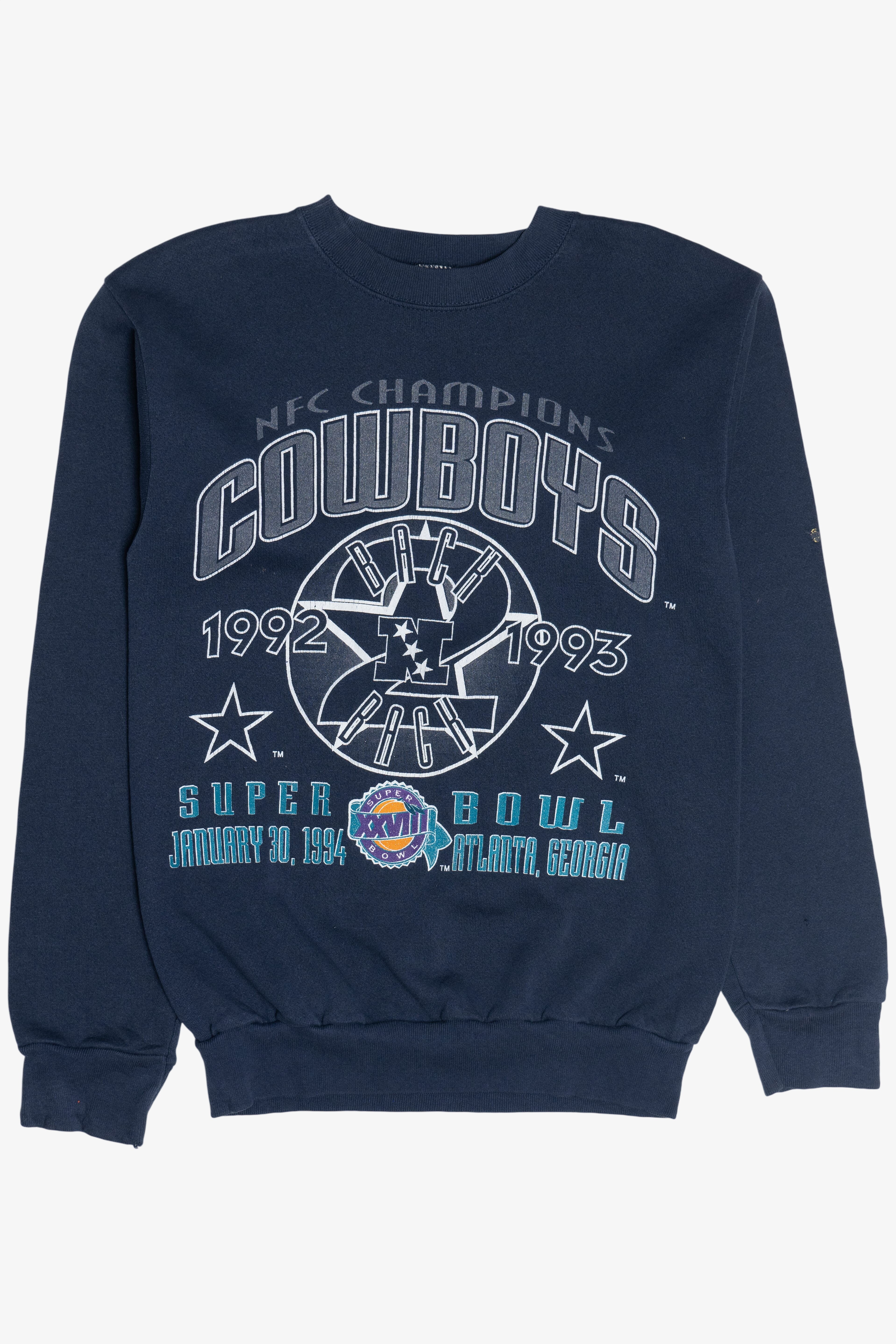 Vintage Dallas Cowboys NFC Champions Super Bowl 1994 Sweatshirt (1990s)