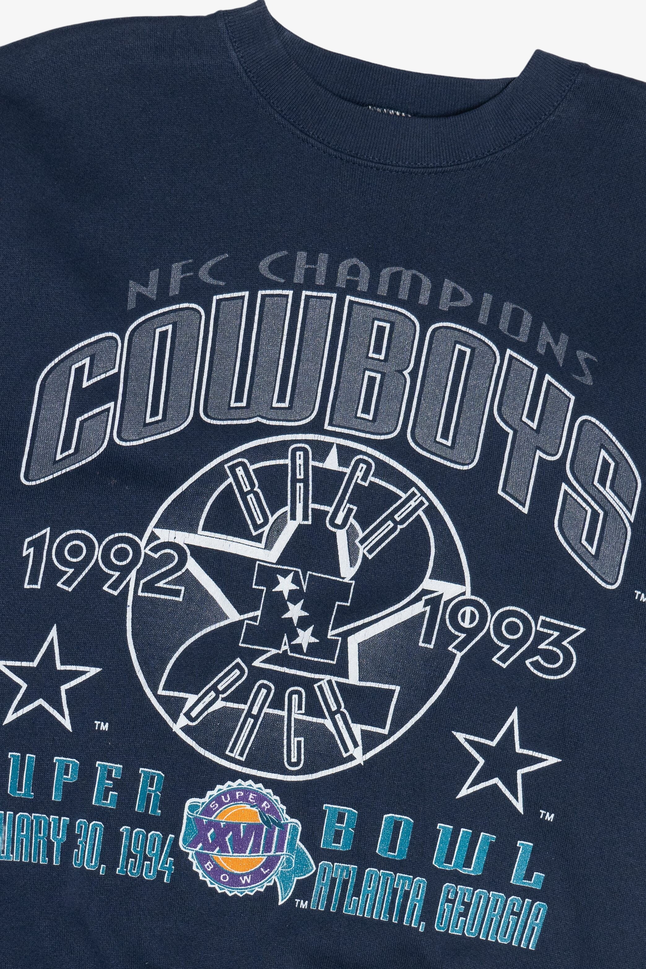 Vintage Dallas Cowboys NFC Champions Super Bowl 1994 Sweatshirt (1990s)