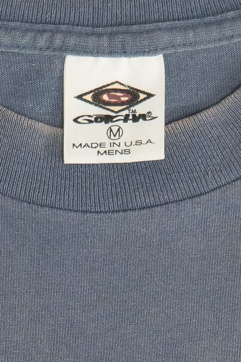 Vintage Distressed "Gotcha" Surf Logo Sun Faded T-Shirt (1990s)
