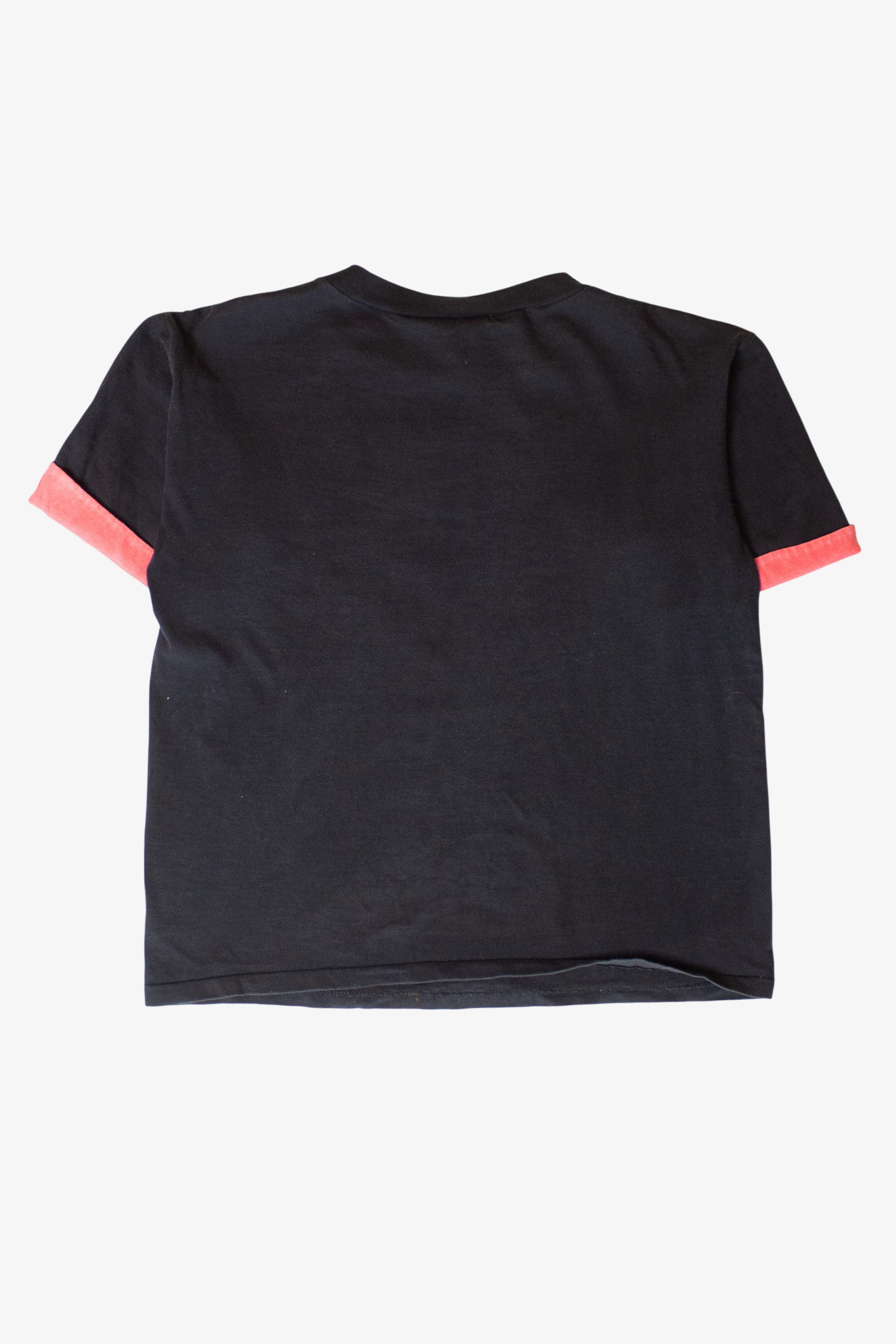 Vintage Cuffed Sleeve Volleyball T-Shirt (1980s)