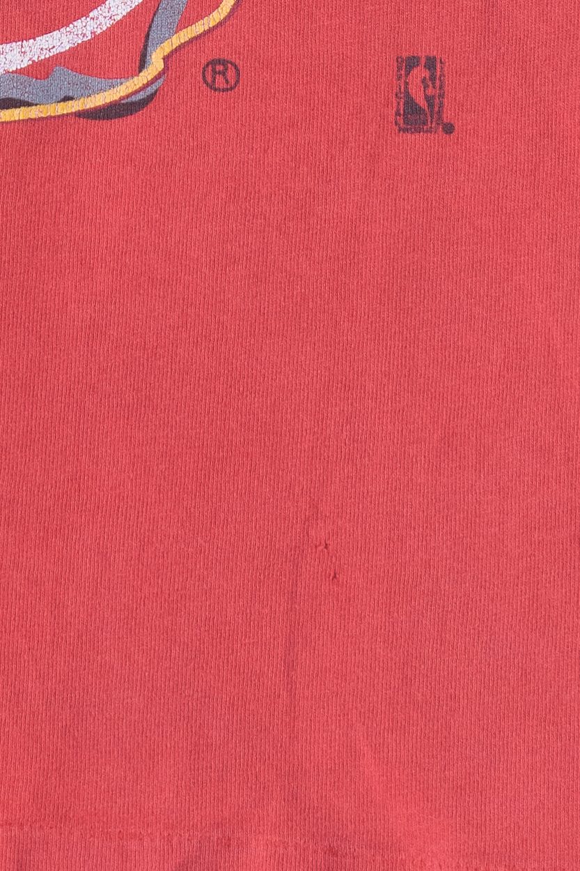 Vintage Distressed Houston Rockets NBA Single Stitch T-Shirt (1990s)