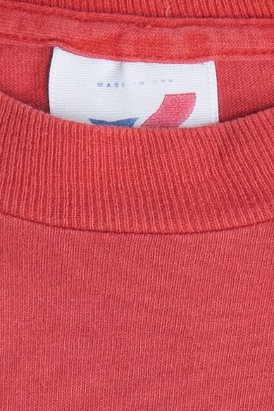 Vintage Distressed Houston Rockets NBA Single Stitch T-Shirt (1990s)