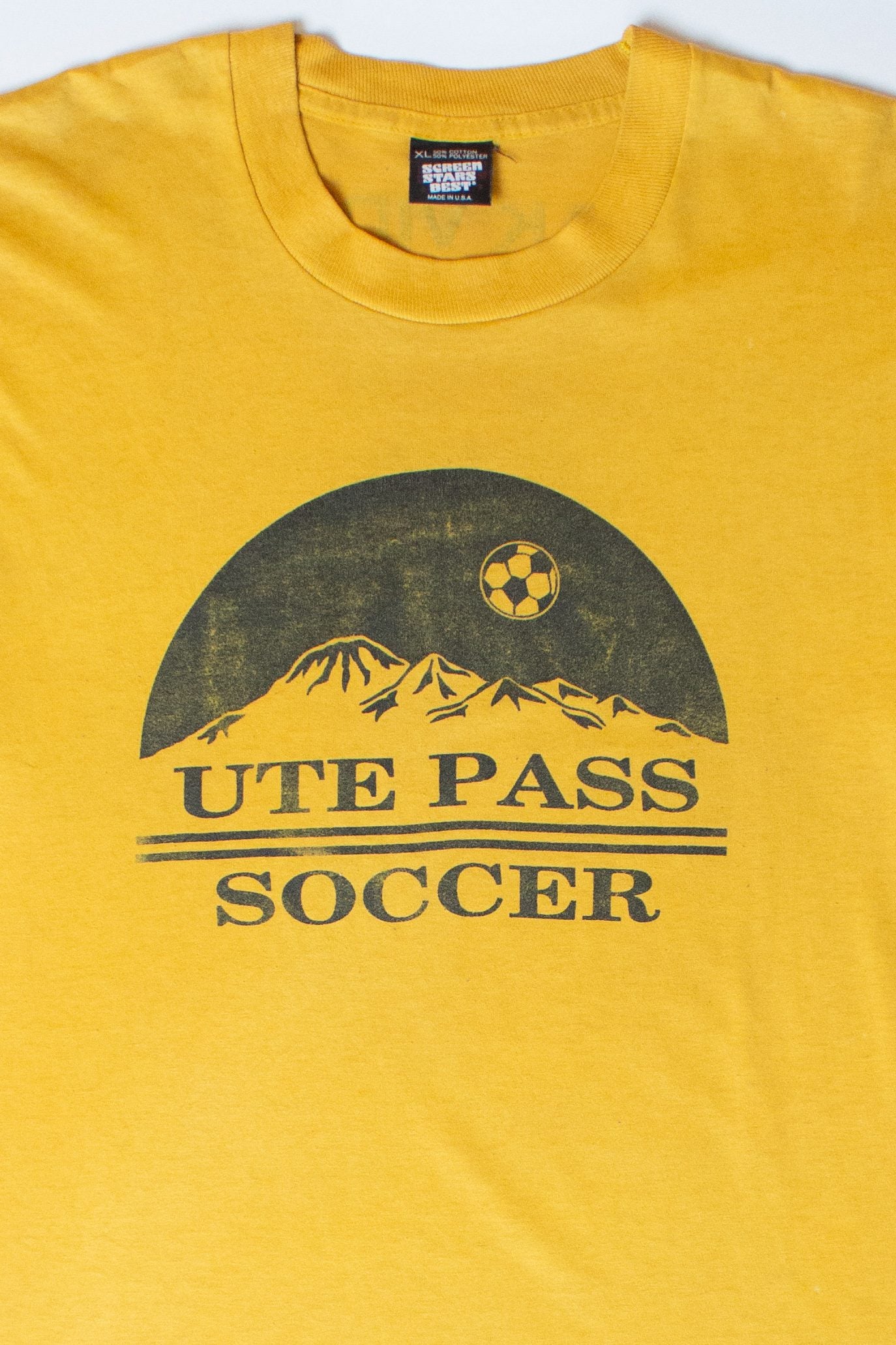 Vintage Ute Pass Soccer Head Coach T-Shirt (1990s)