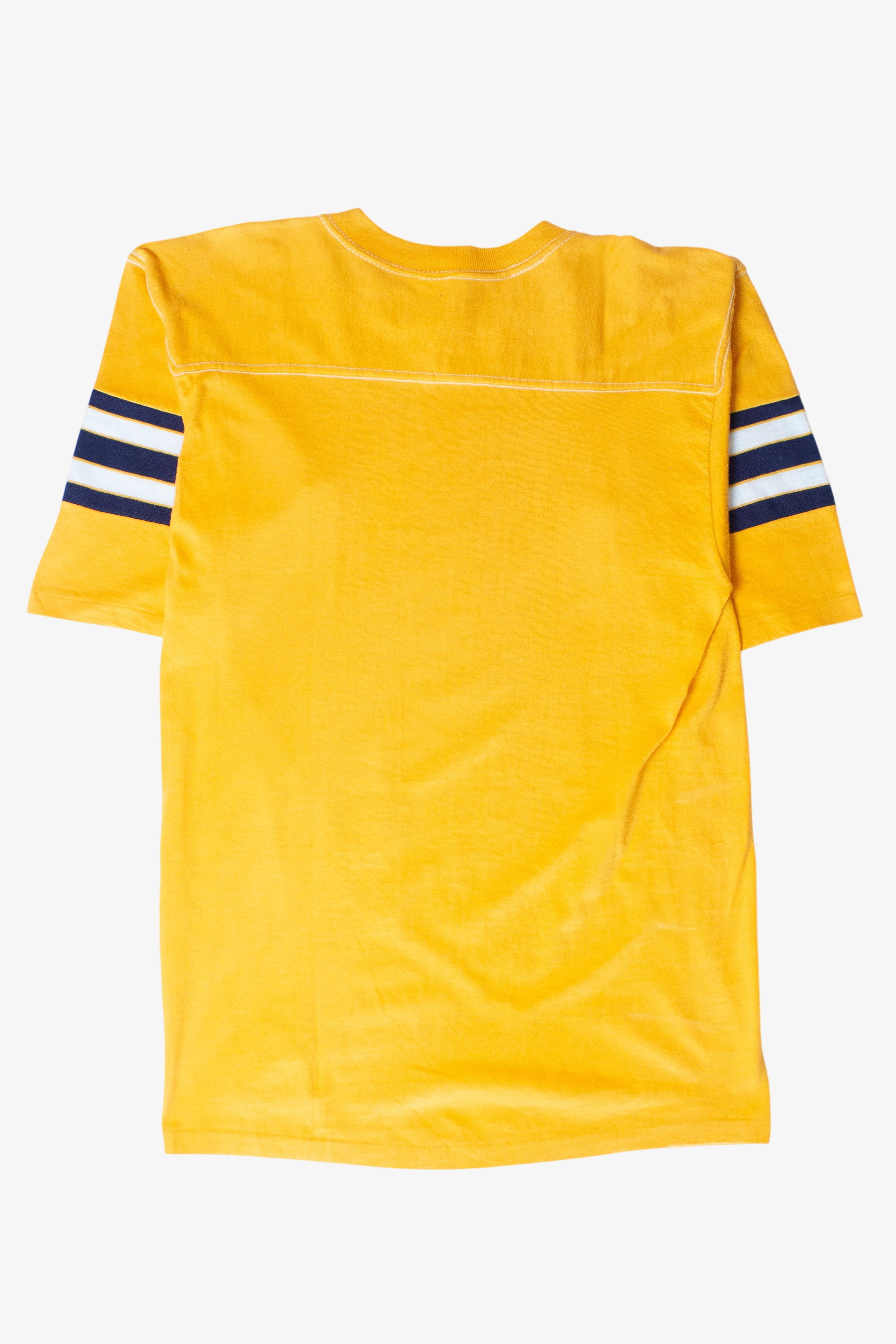 Vintage Yellow Football T-Shirt (1980s)
