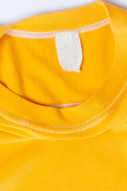 Vintage Yellow Football T-Shirt (1980s)
