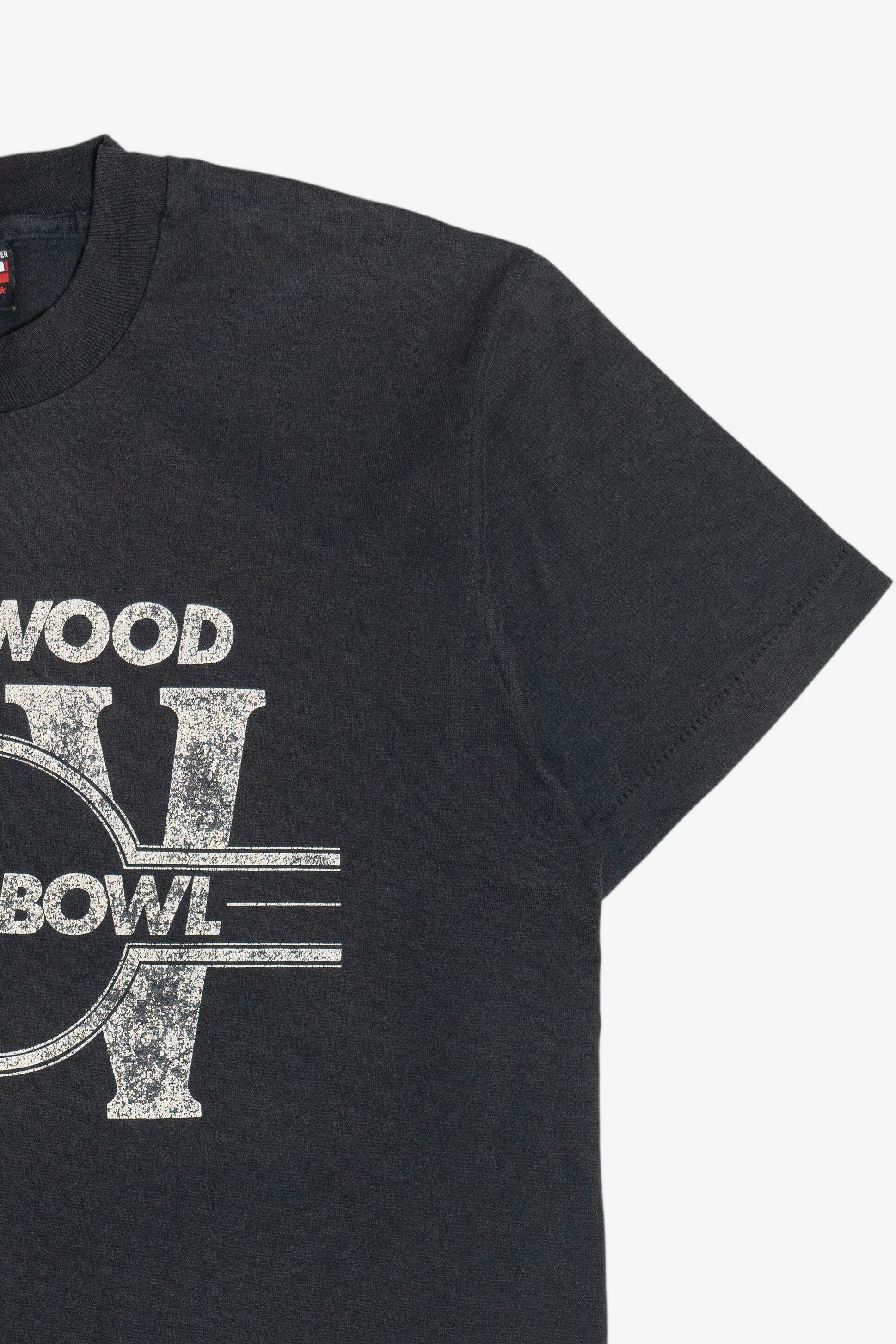 Vintage "Brentwood Superbowl XV" Faded Single Stitch T-Shirt (1990s)