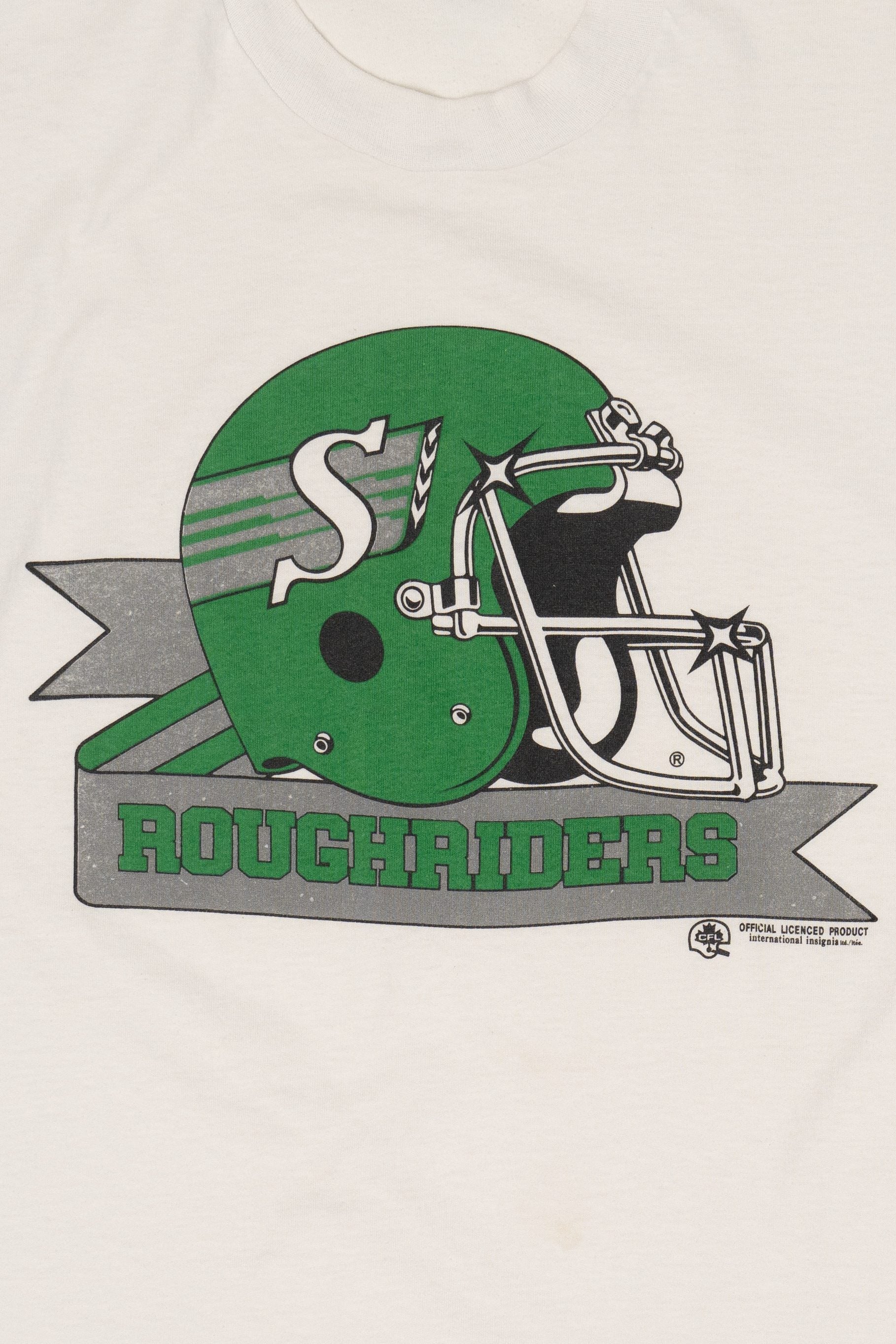 Vintage Saskatchewan Roughriders Football Single Stitch T-Shirt (1990s)