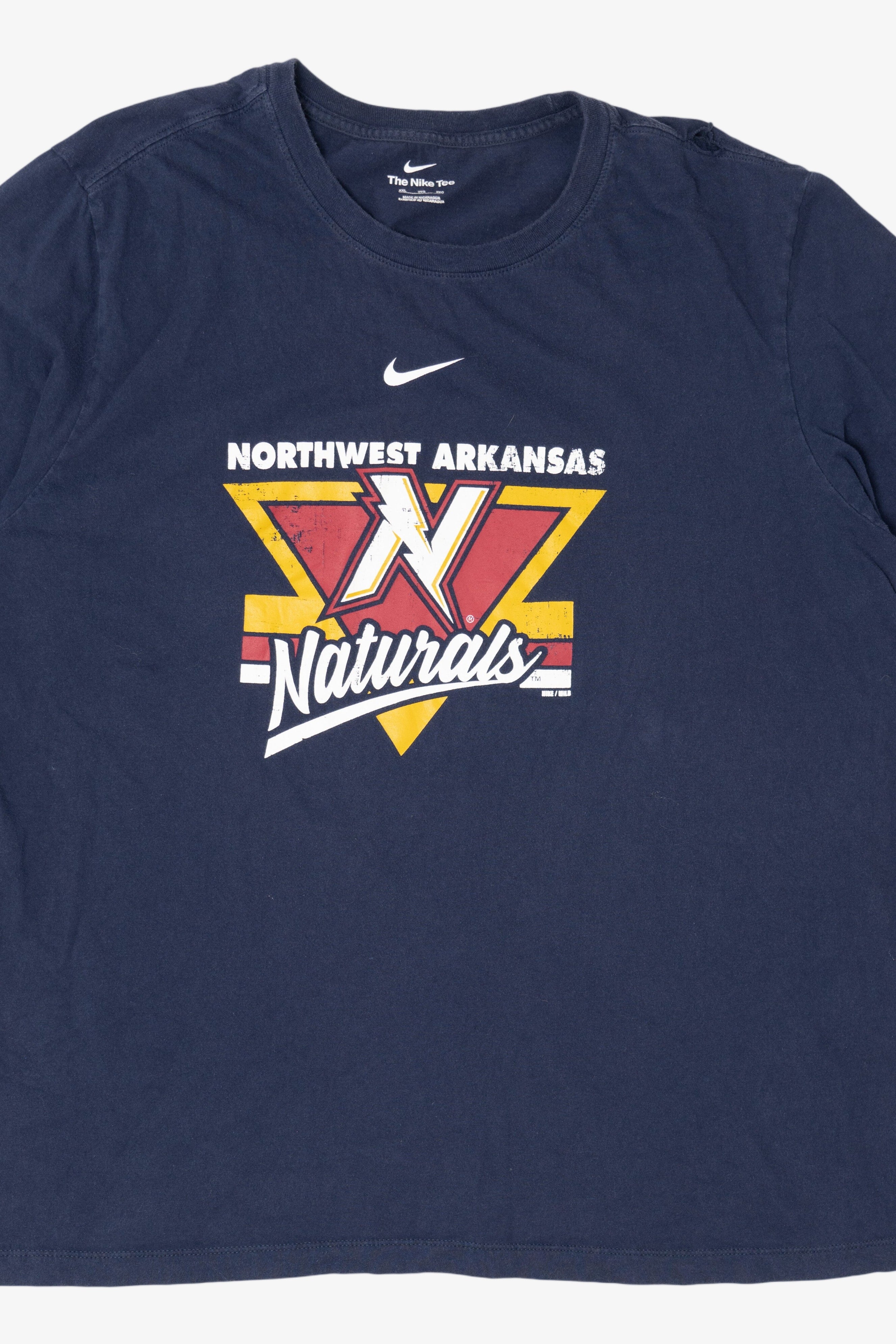 Navy Blue Northwest Arkansas Naturals T-Shirt (2010s)