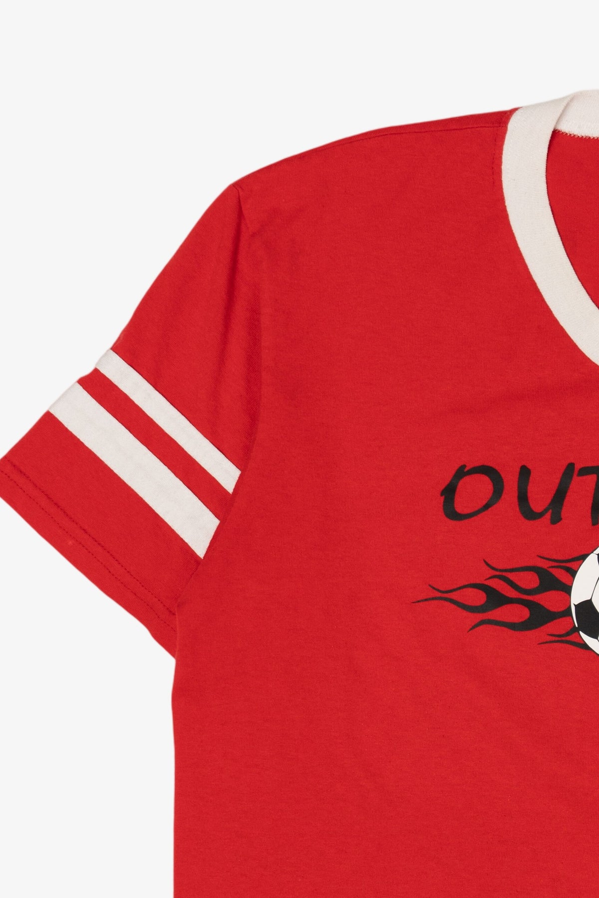 Vintage Red Augusta Outkast Rosas #99 Soccer Jersey T-Shirt (2000s)