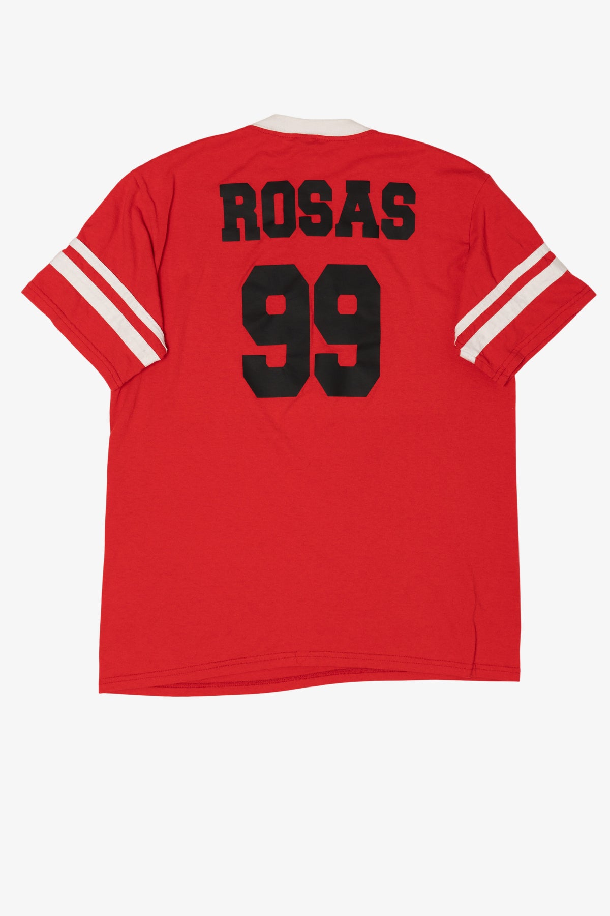 Vintage Red Augusta Outkast Rosas #99 Soccer Jersey T-Shirt (2000s)