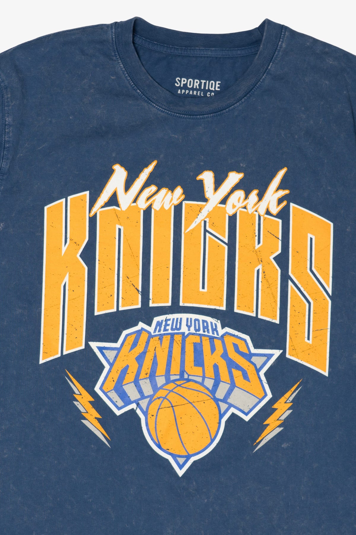 Blue New York Knicks Basketball T-Shirt (2010s)