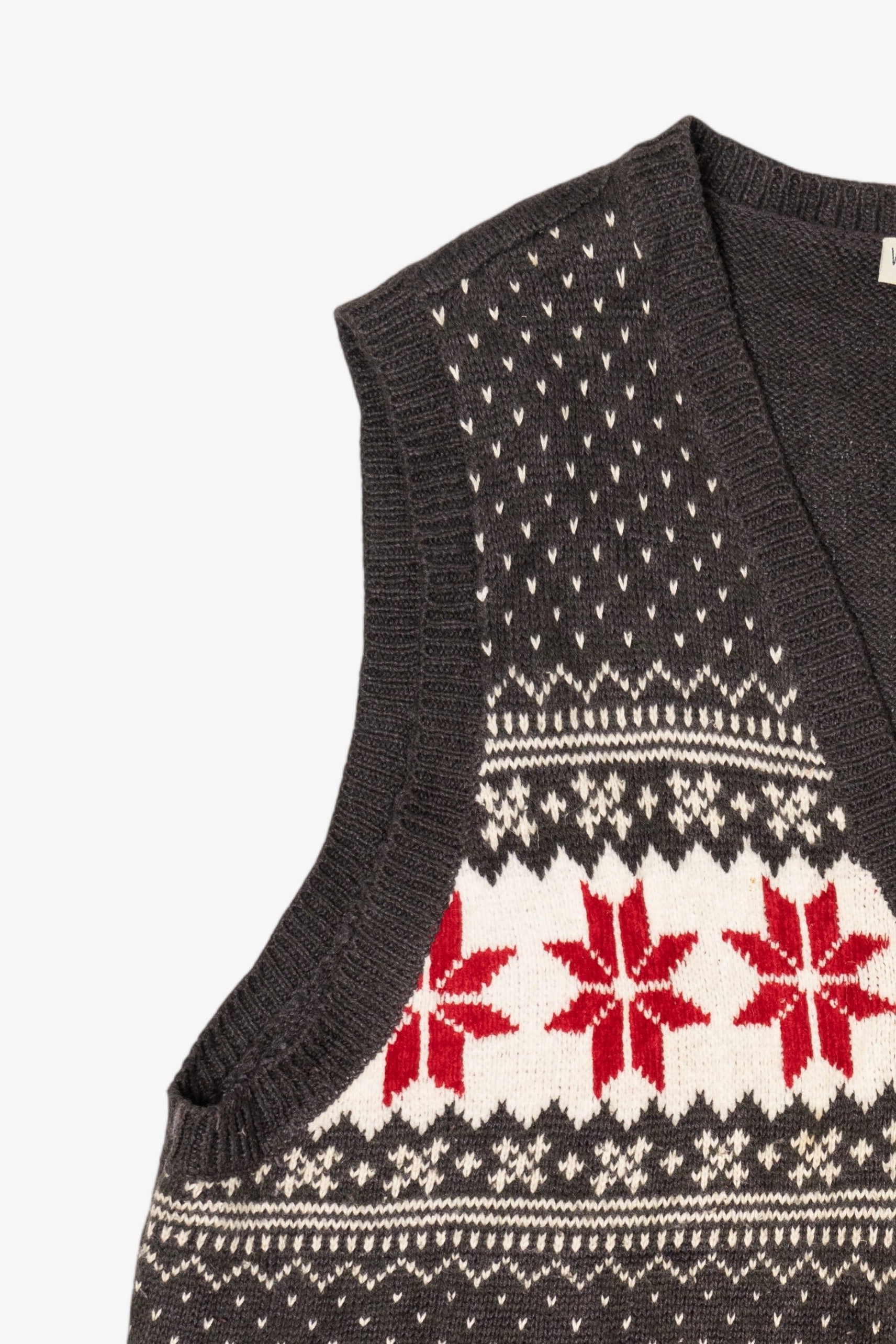 Vintage Gray White Stag Top (1990s)