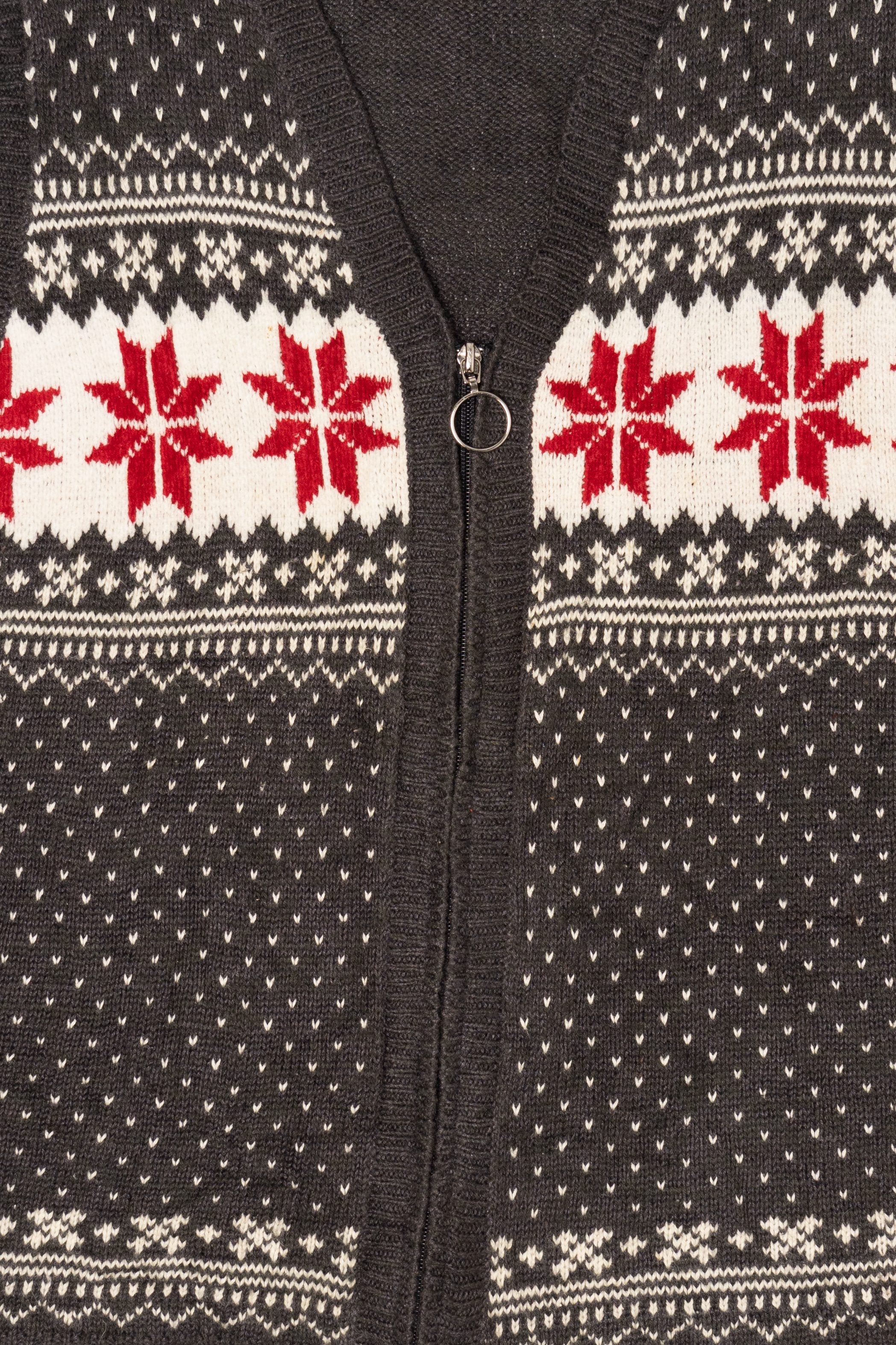 Vintage Gray White Stag Top (1990s)