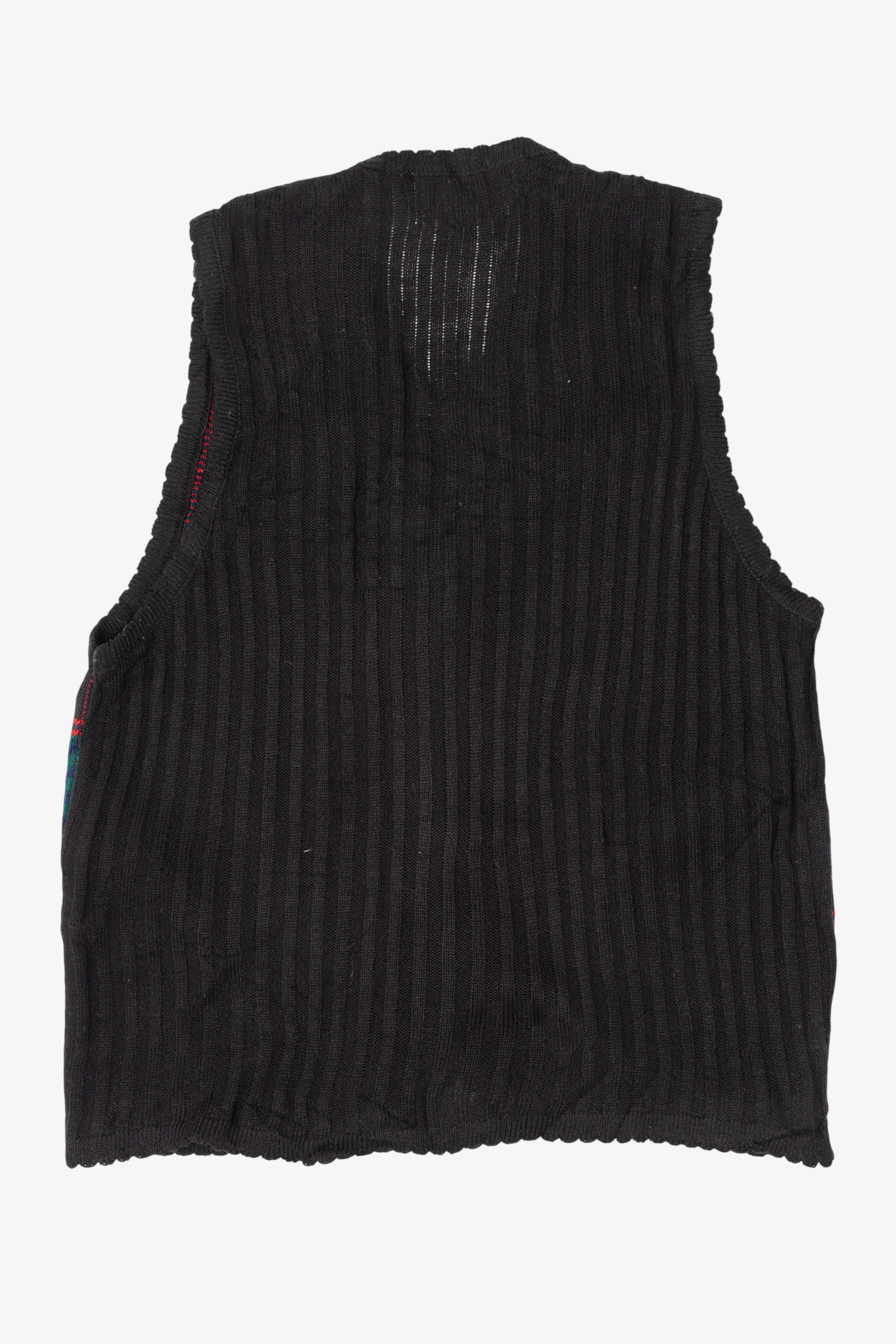 Vintage Plaid Tally-Ho Vest (1990s)