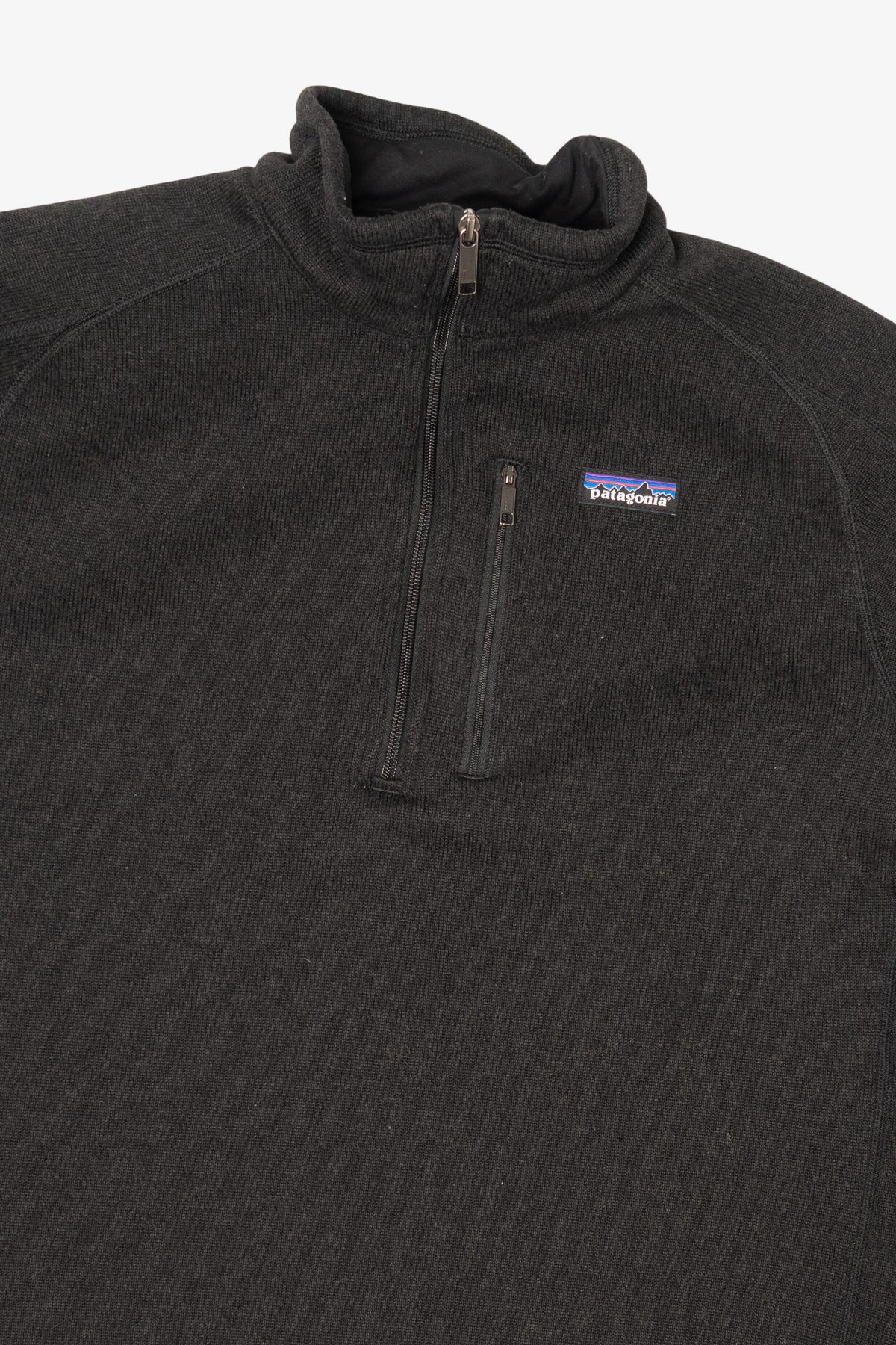 Dark Gray Patagonia Half Zip Fleece Sweater (2010s)